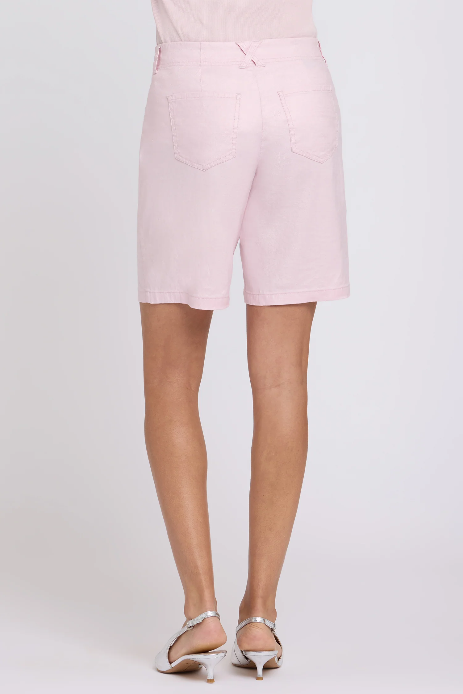 5 Pocket Bermuda Shorts - Light Lilac - Image 3