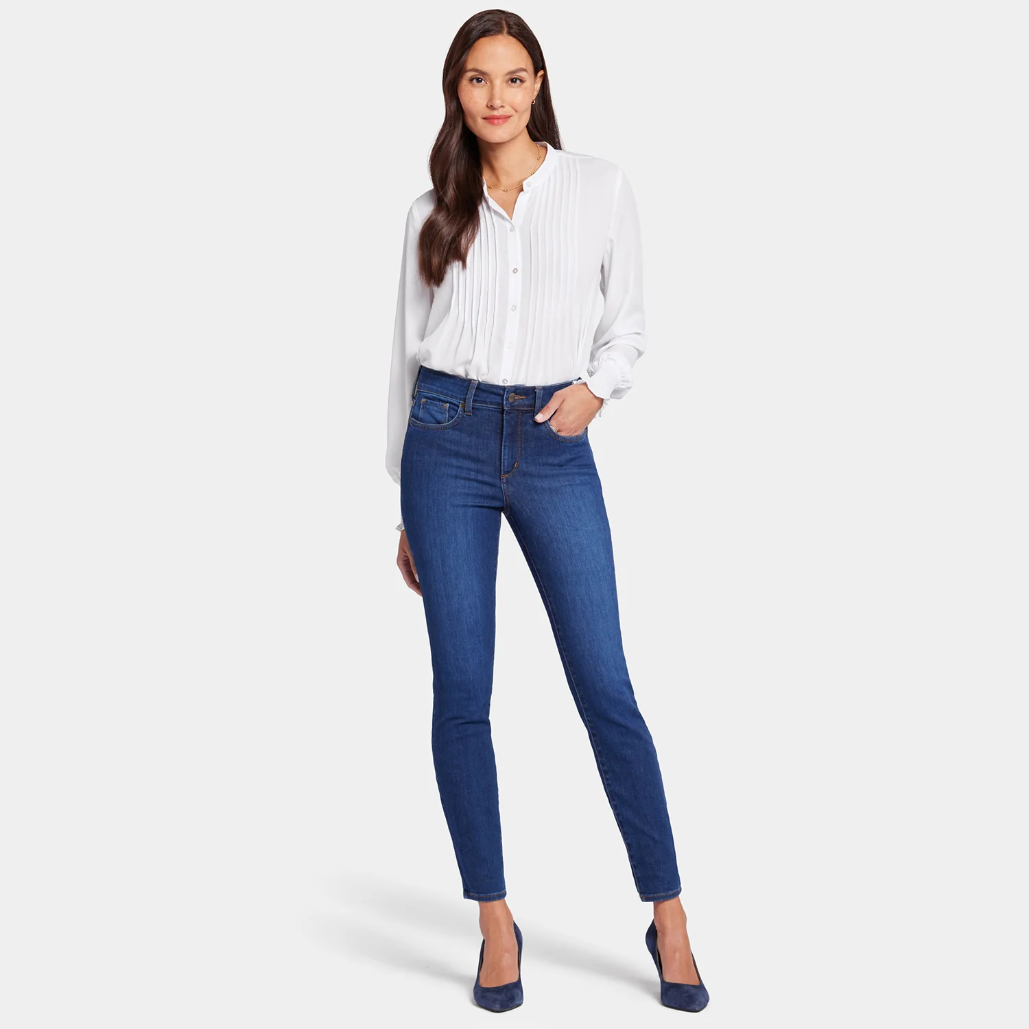Ami Skinny Jeans In Petite - Cooper - Image 7
