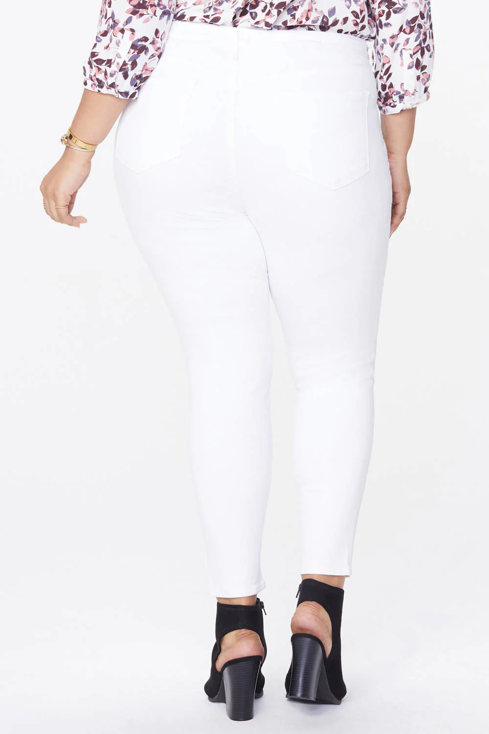 Ami Skinny Jeans In Plus Size - Optic White - Image 6
