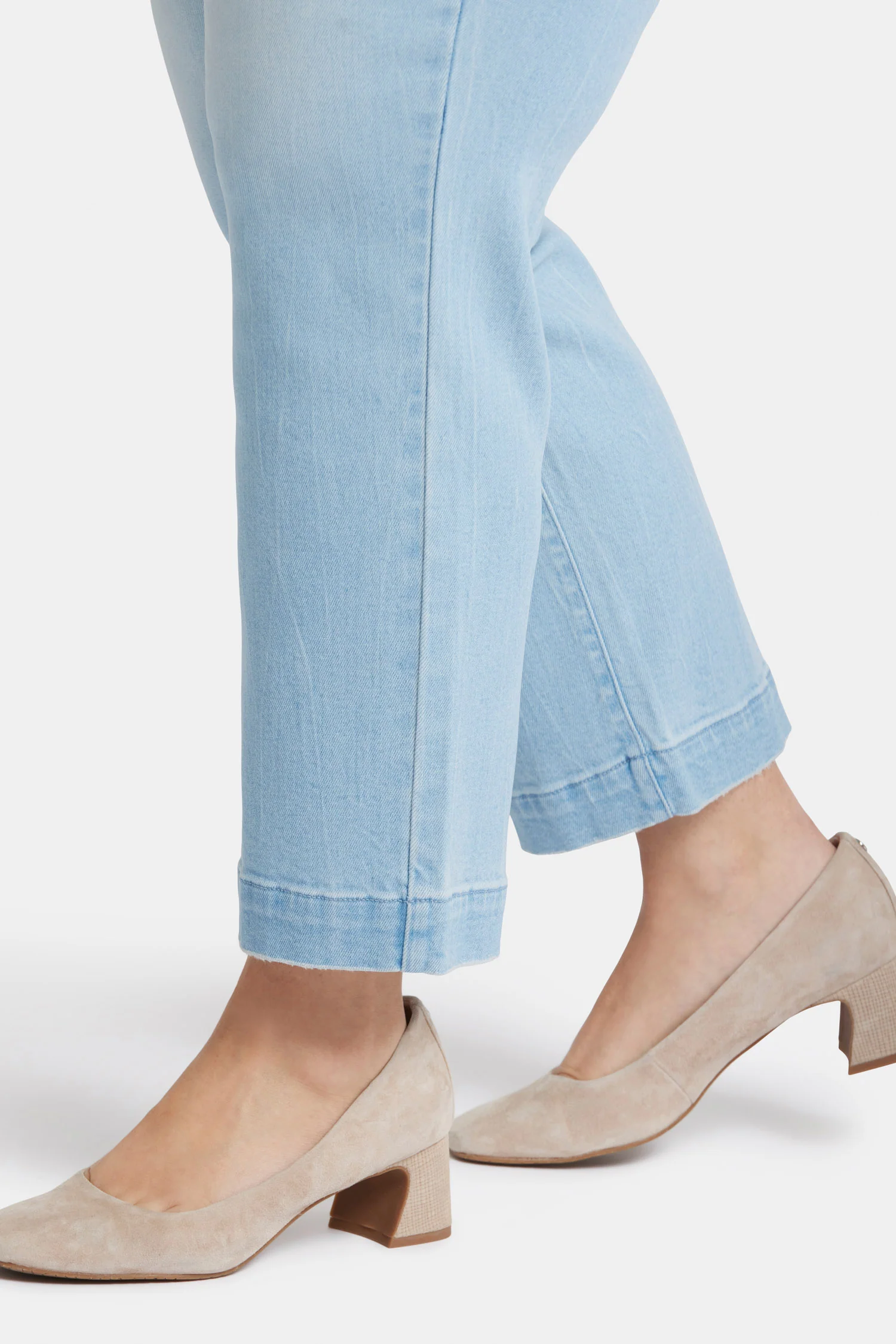 Bailey Relaxed Straight Ankle Pull-On Jeans In Plus Size - Santorini - Image 6