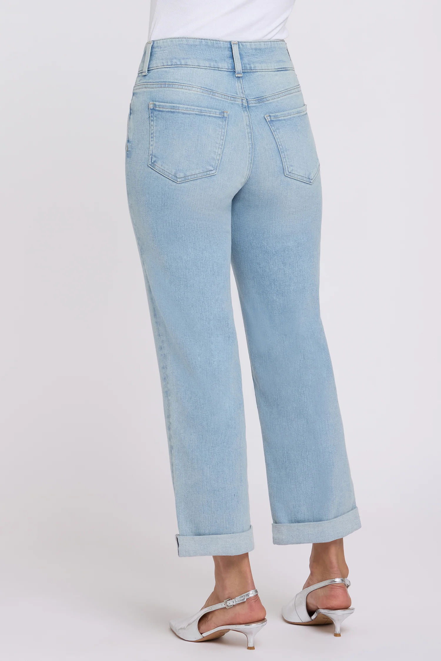 Bailey Relaxed Straight Crop Jeans - Keys View - Image 2