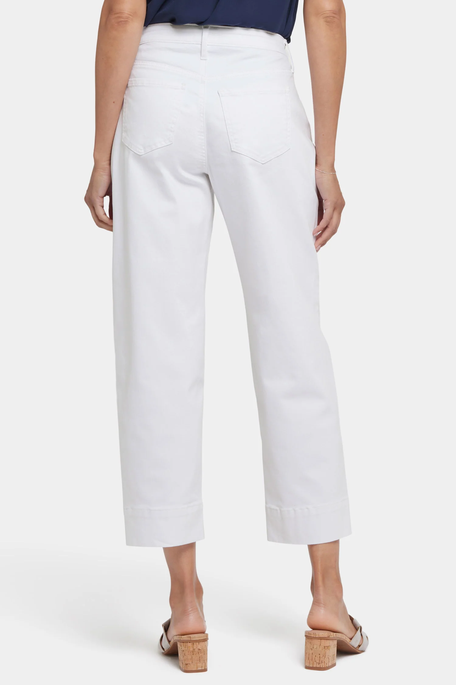 Balloon Ankle Jeans - Optic White - Image 2
