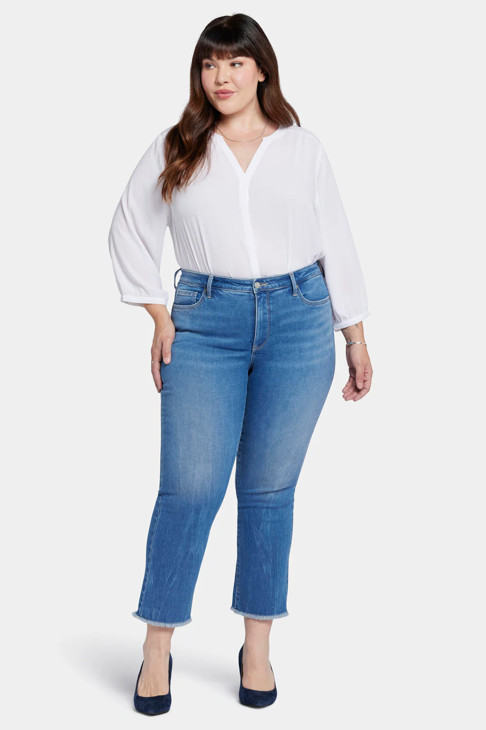 Barbara Bootcut Ankle Jeans In Plus Size - Fairmont - Image 4
