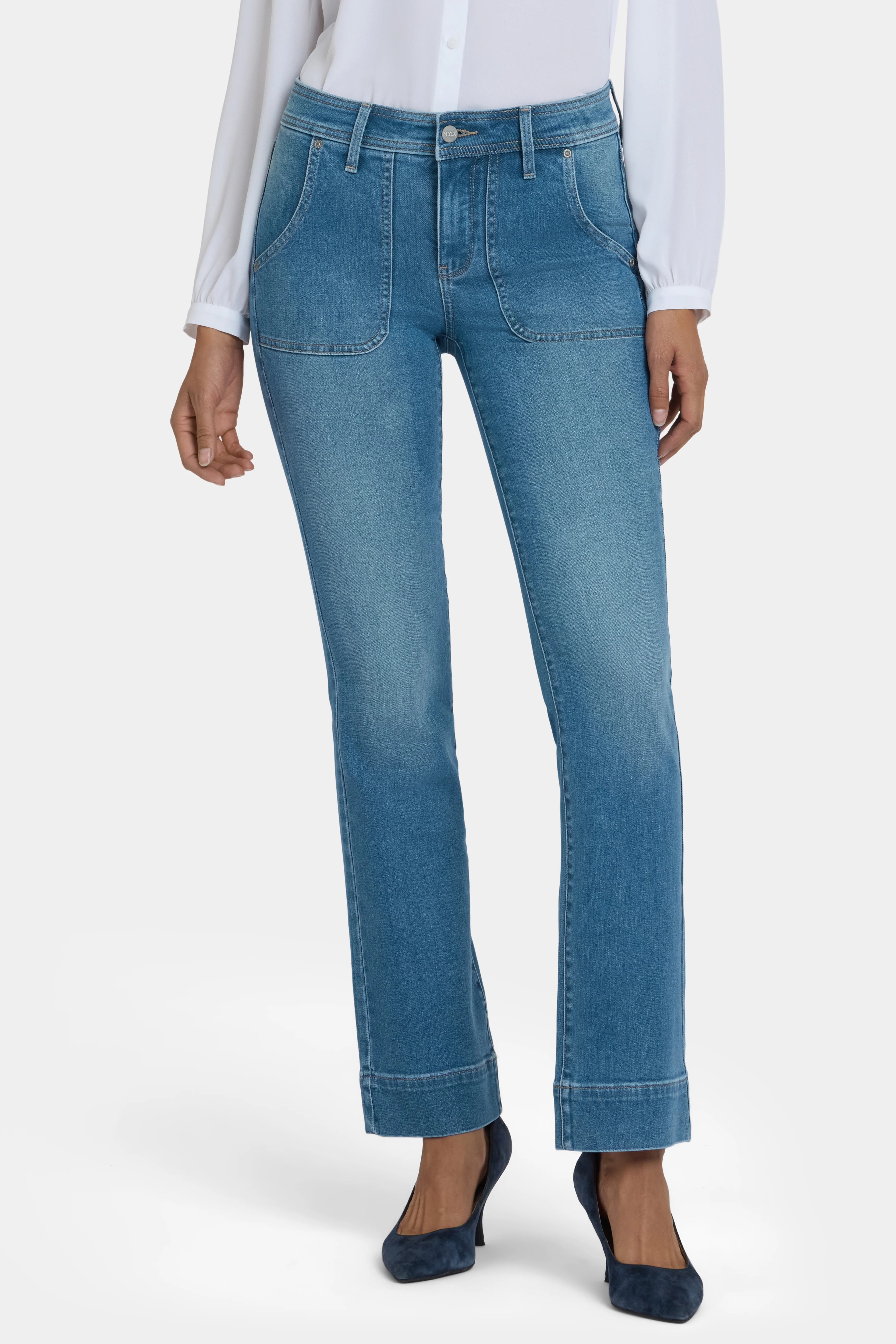 Barbara Bootcut Jeans - Avenue Blue - Image 5