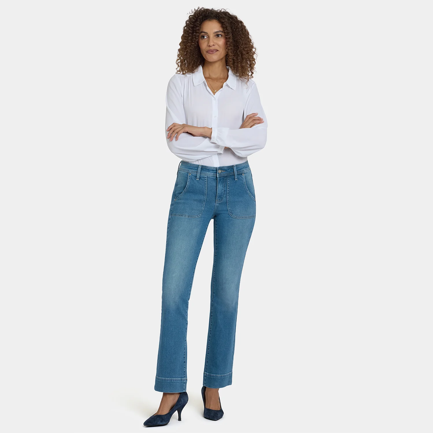 Barbara Bootcut Jeans - Avenue Blue - Image 6