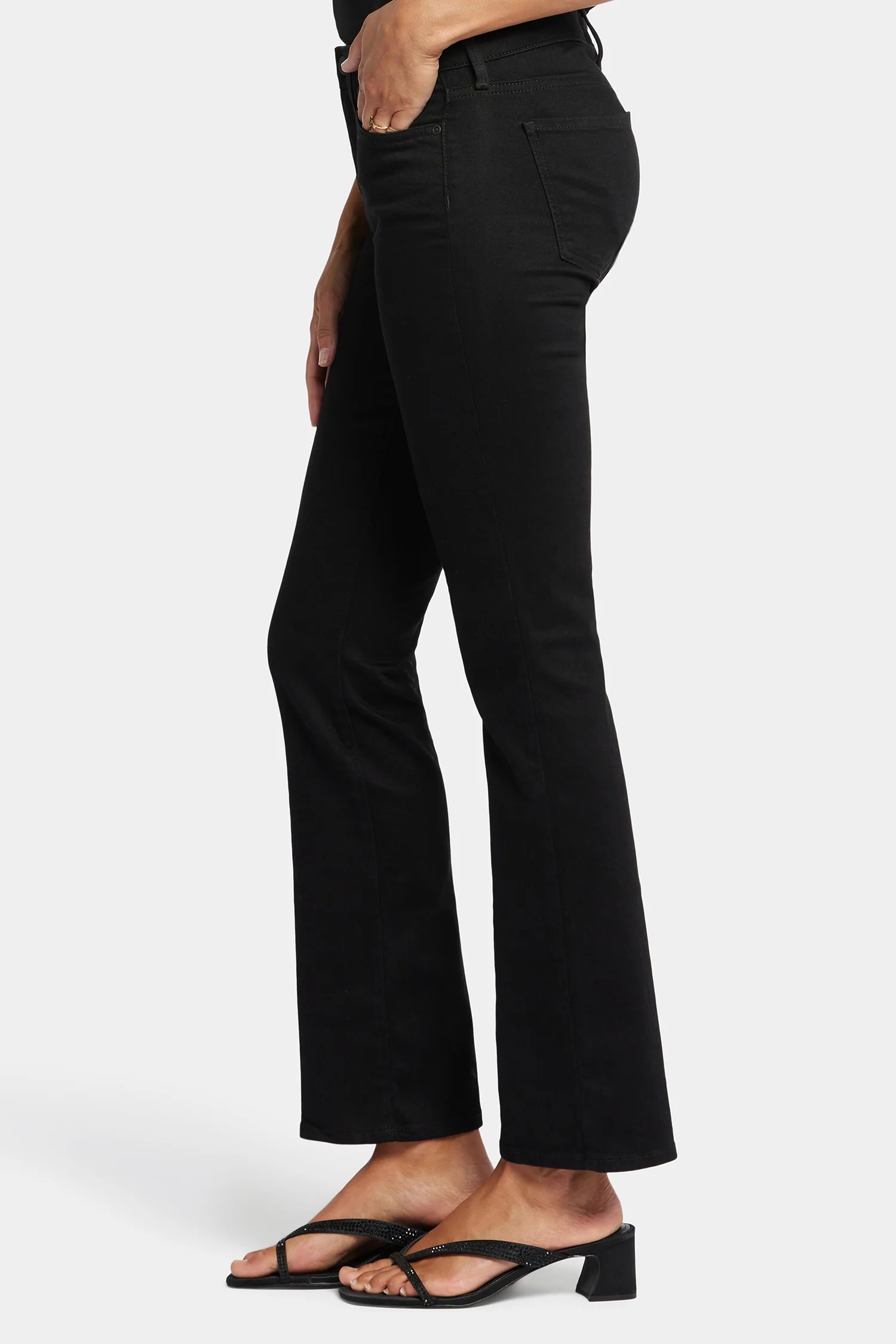 Barbara Bootcut Jeans - Black - Image 3