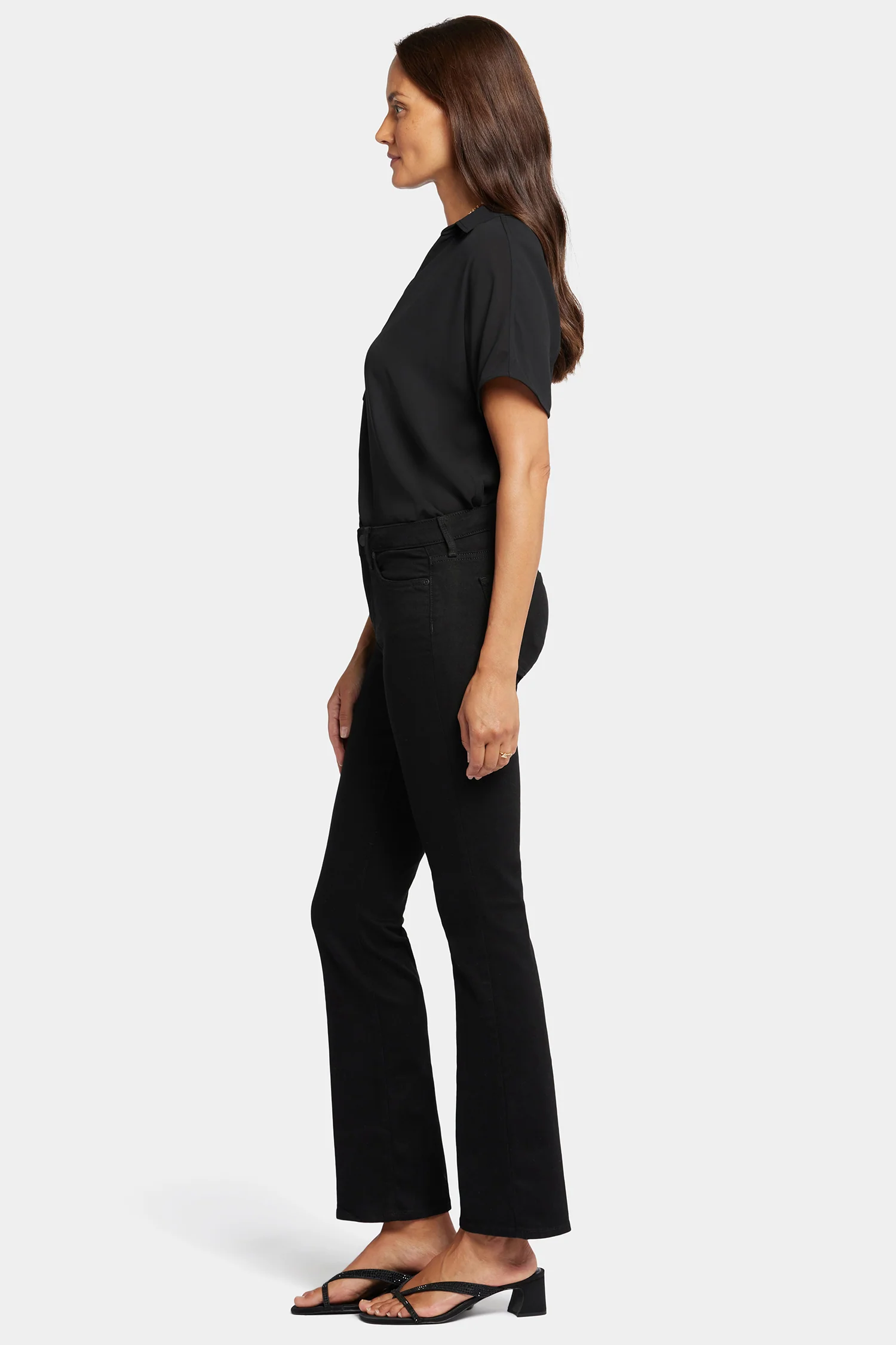 Barbara Bootcut Jeans - Black - Image 5