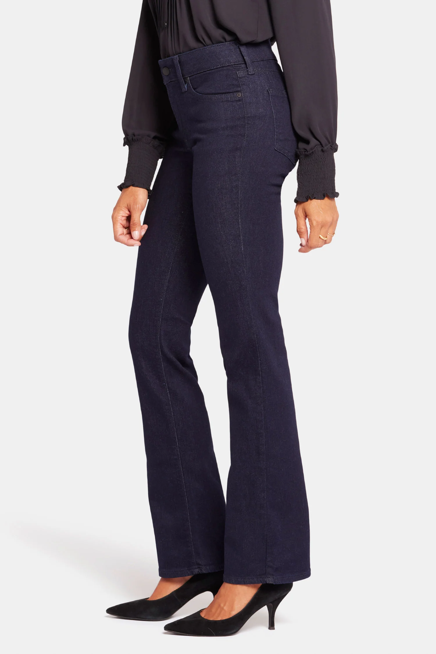 Barbara Bootcut Jeans In Petite - Rinse - Image 3