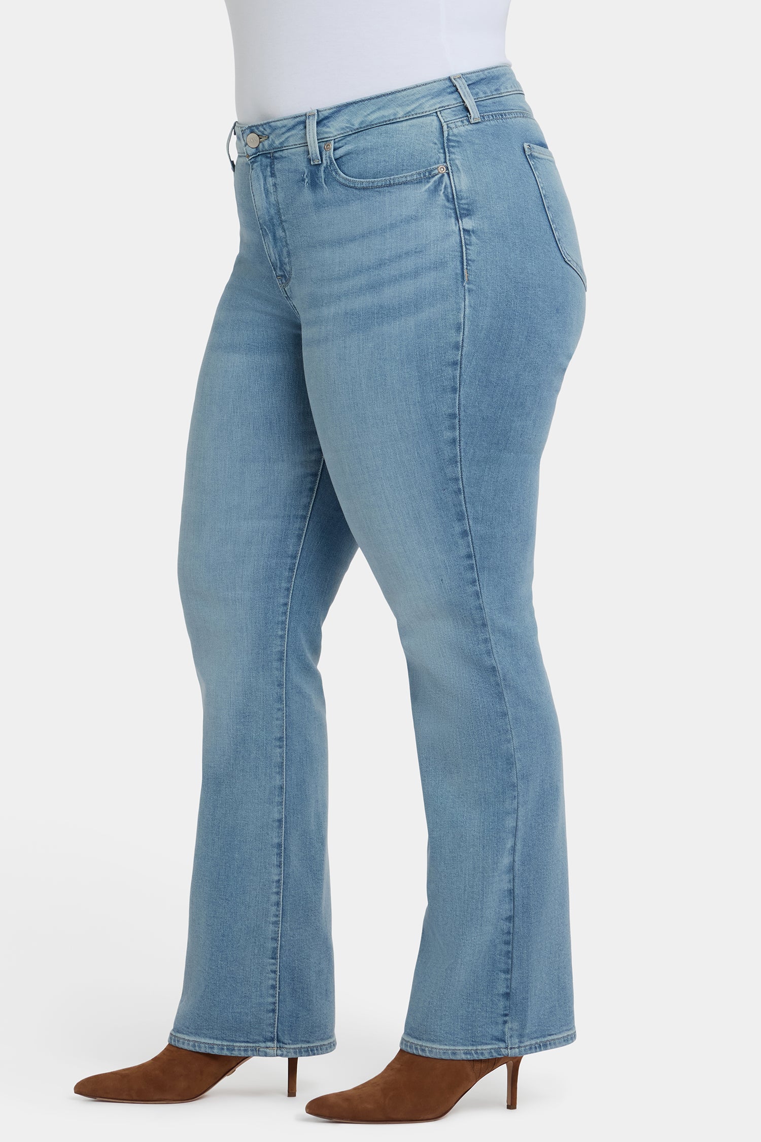 Barbara Bootcut Jeans In Plus Size - Majestic Dusk - Image 3