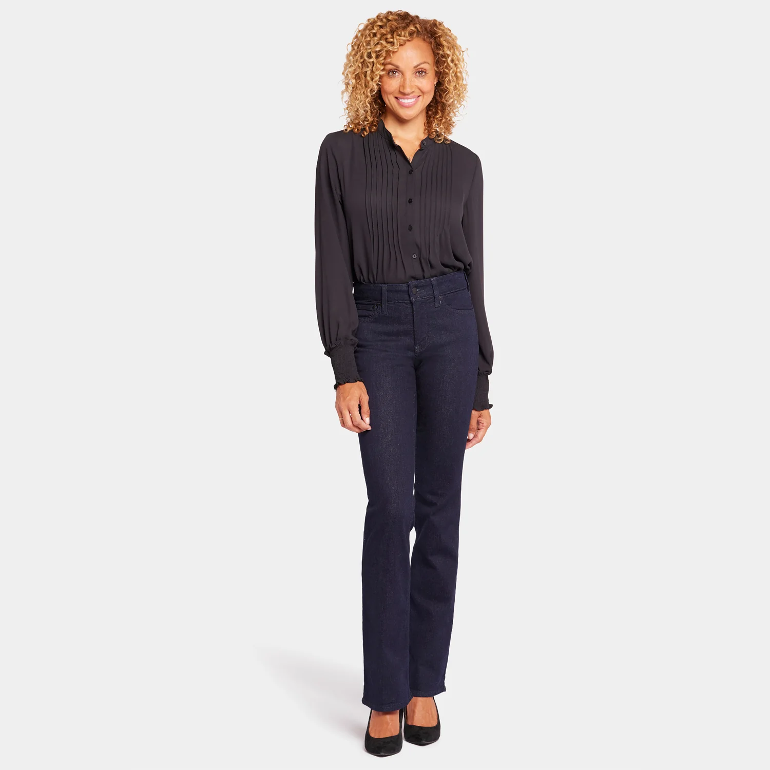 Barbara Bootcut Jeans - Rinse - Image 7