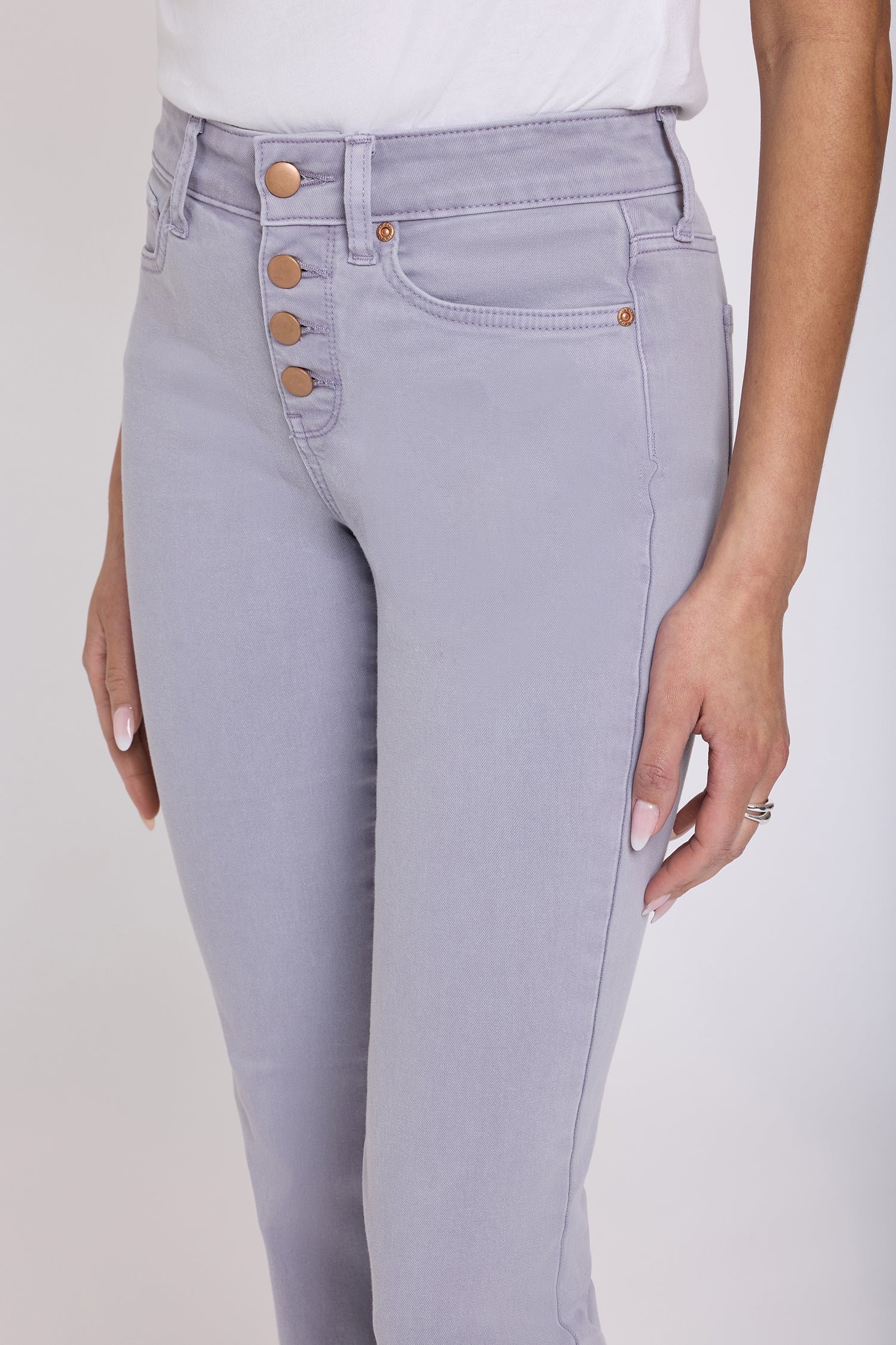 Barbara Bootcut Jeans - Vintage Lavender - Image 5