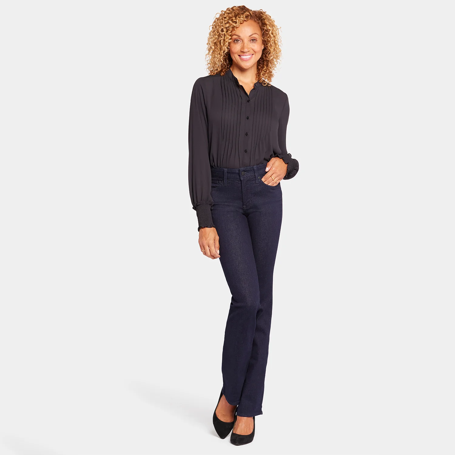 Barbara Bootcut Jeans - Rinse - Image 7