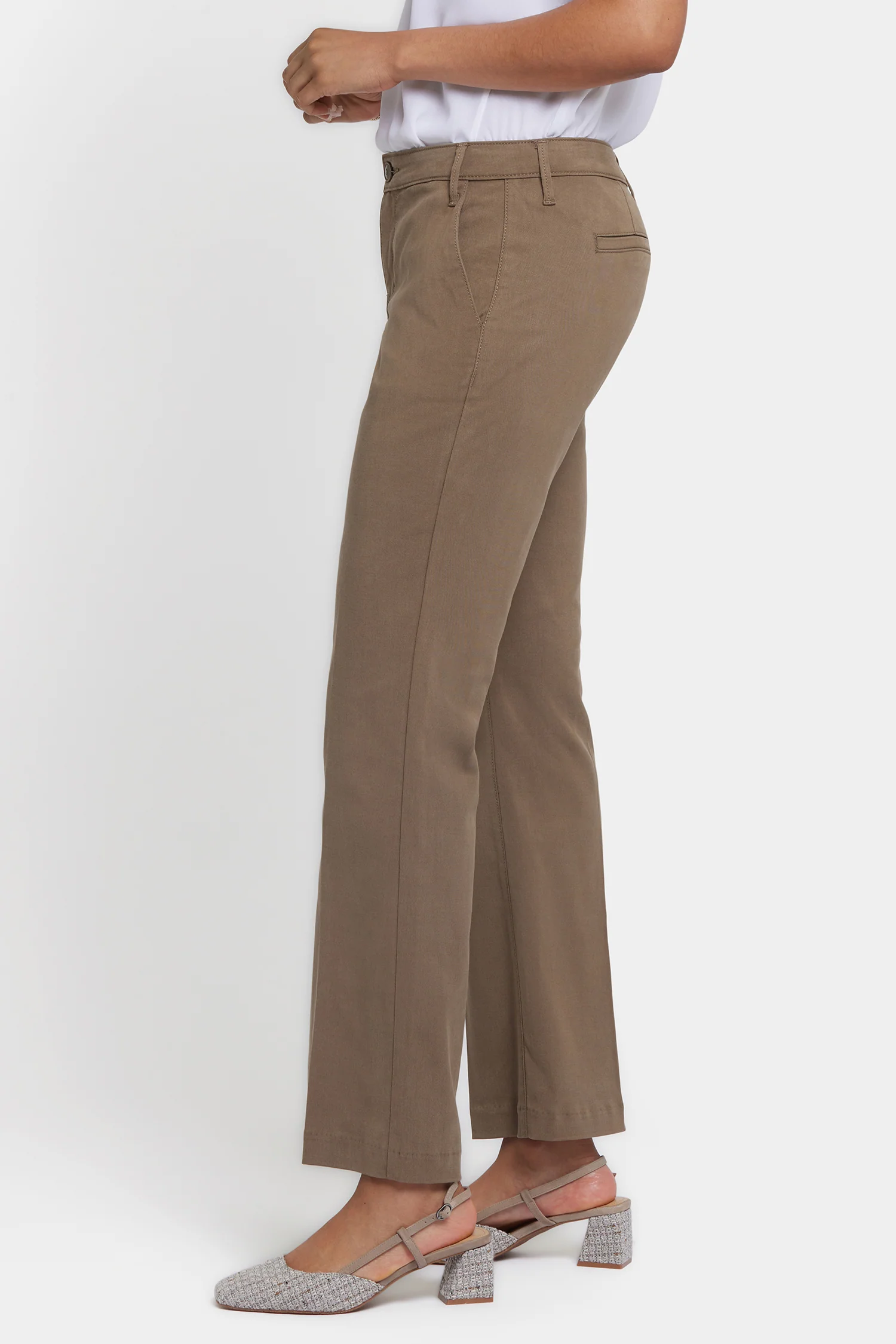 Barbara Bootcut Trouser Pants - Incense - Image 3