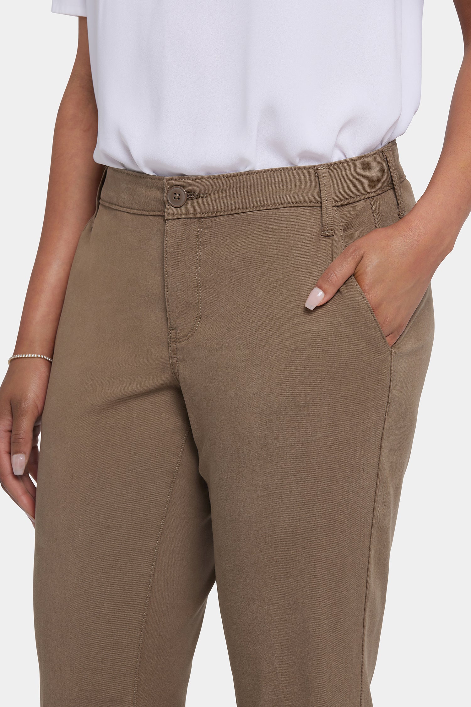 Barbara Bootcut Trouser Pants - Incense - Image 6