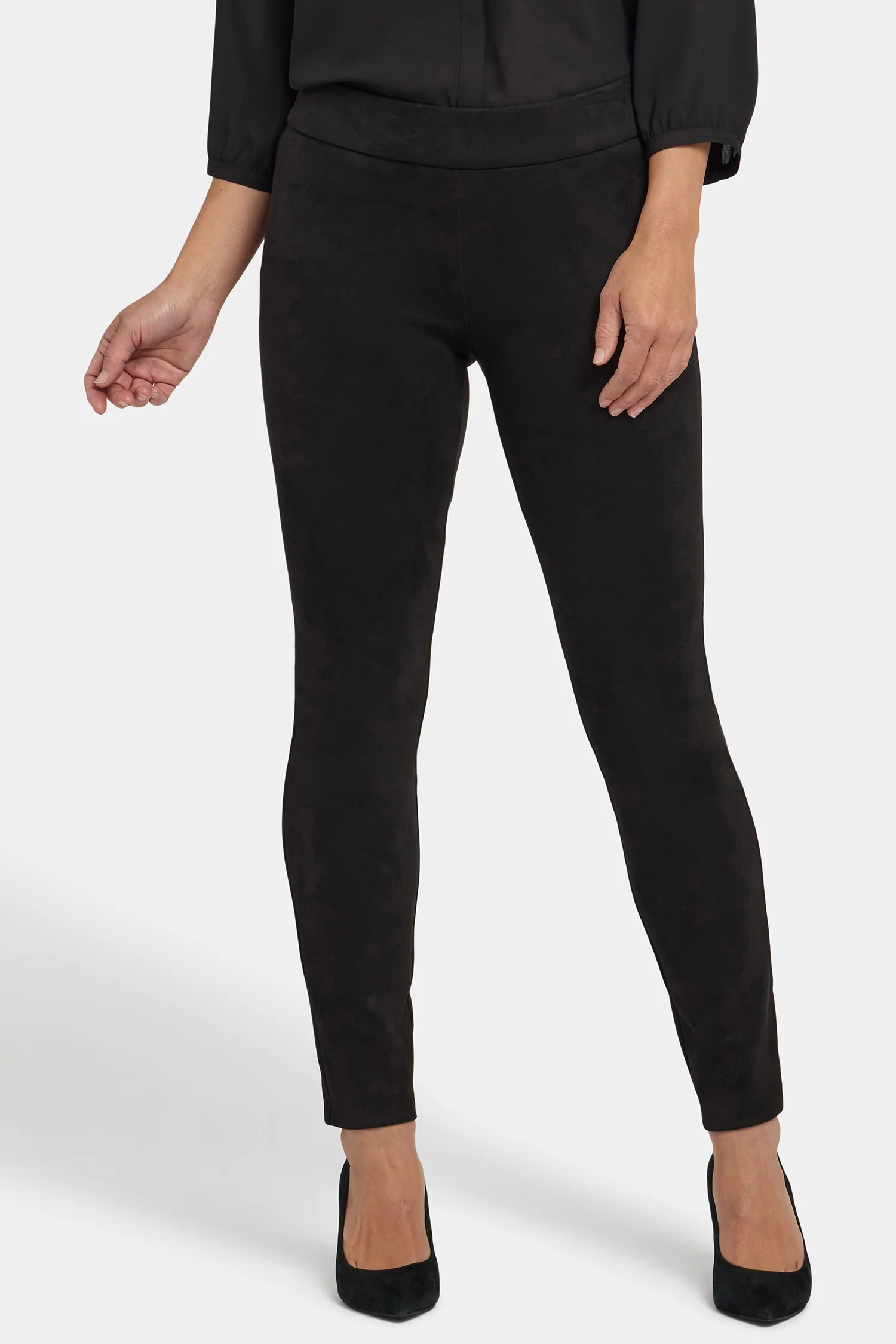 Basic Legging Pants - Black - Image 4