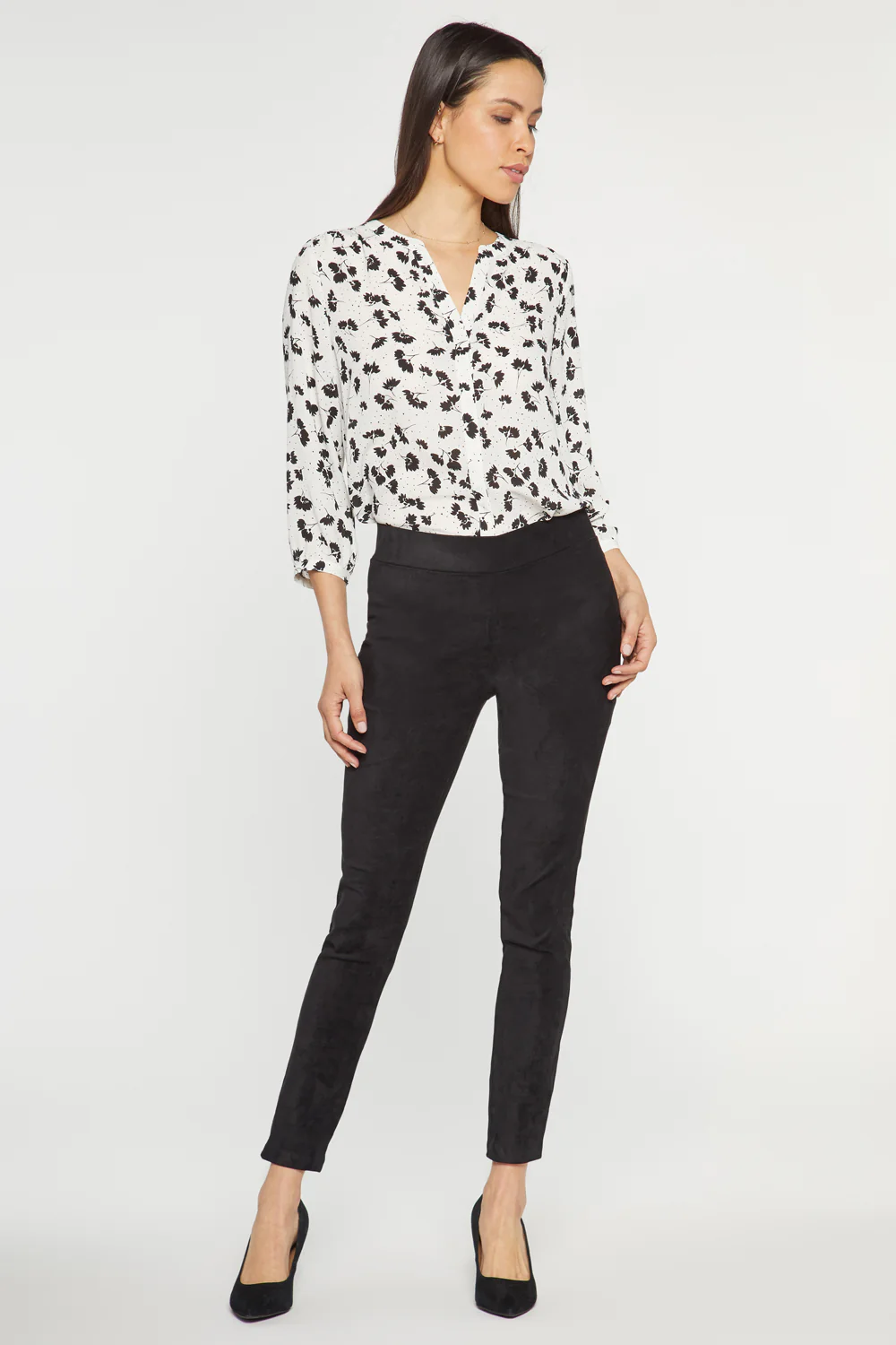 Basic Legging Pants - Black - Image 5