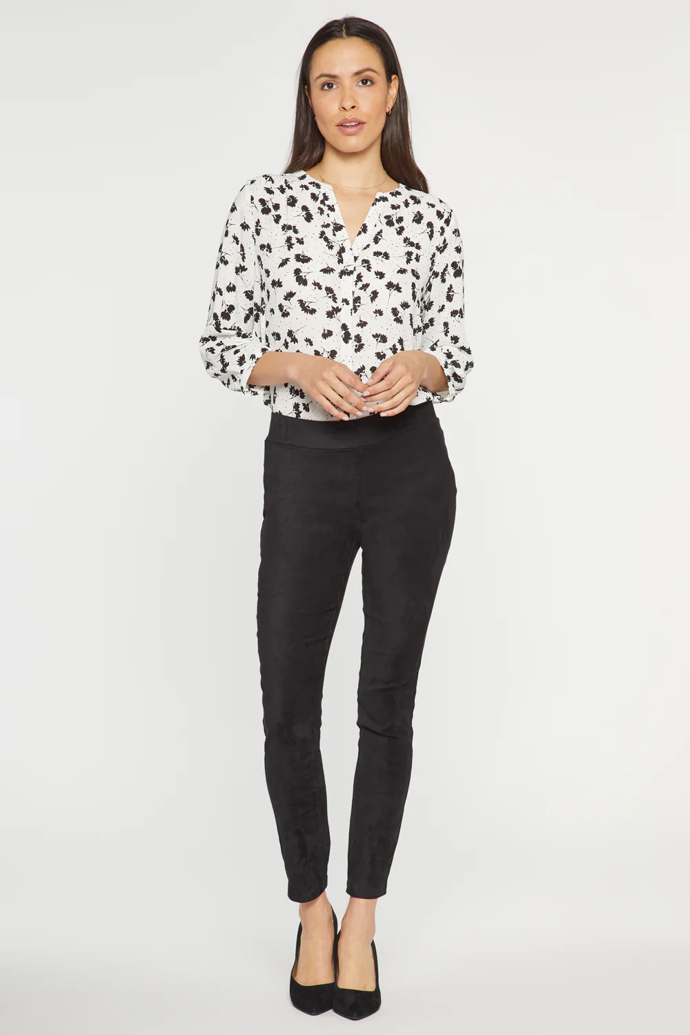 Basic Legging Pants - Black - Image 6