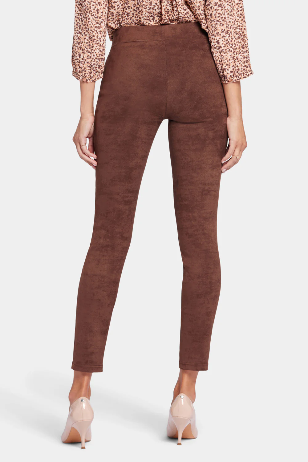 Basic Legging Pants - Dark Chocolate - Image 2