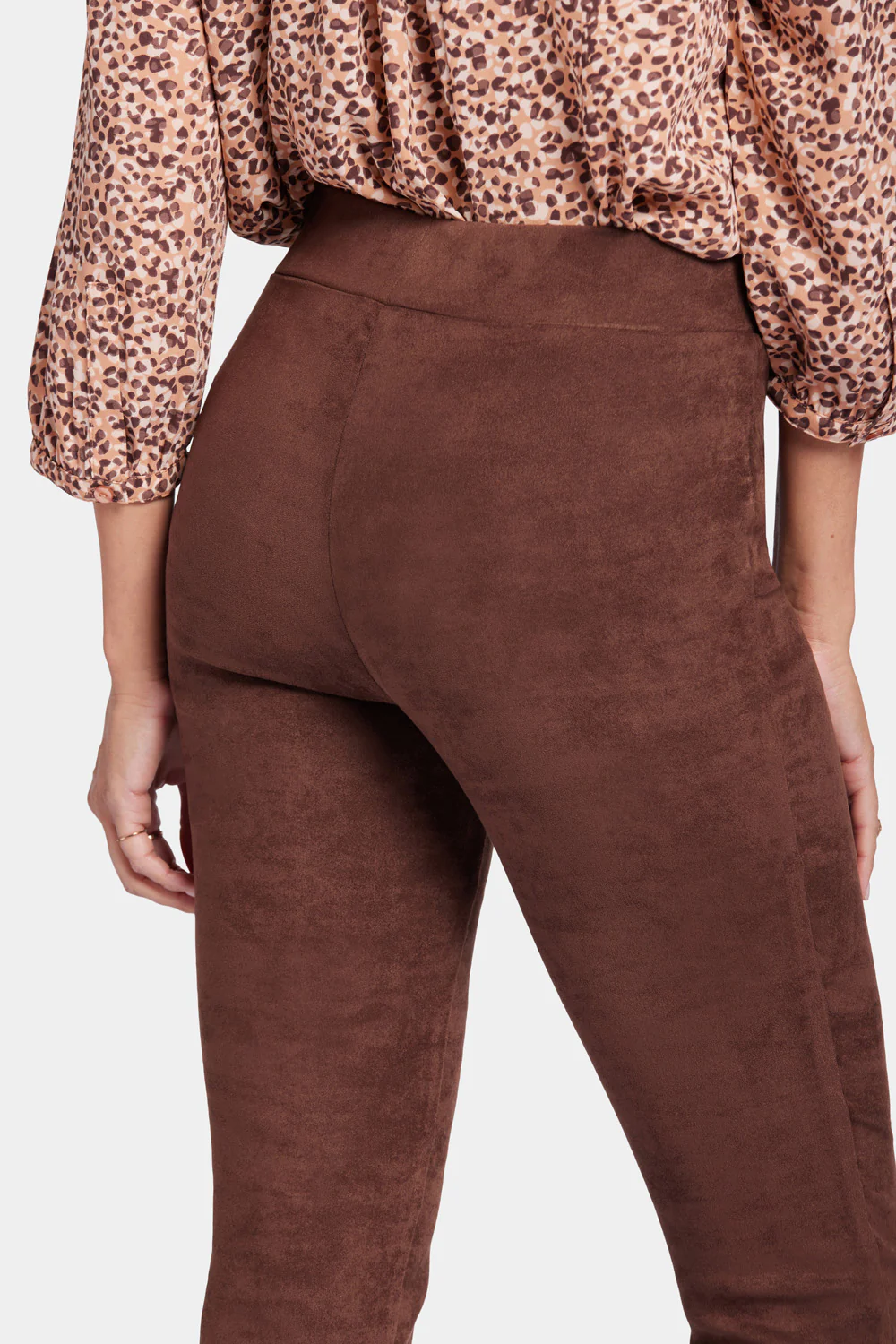 Basic Legging Pants - Dark Chocolate - Image 6