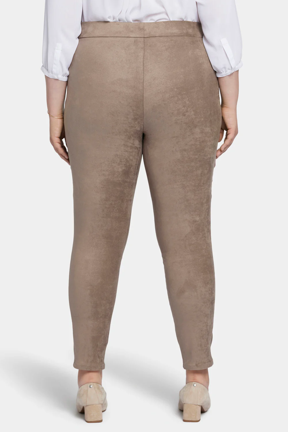 Basic Legging Pants In Plus Size - Saddlewood - Image 2
