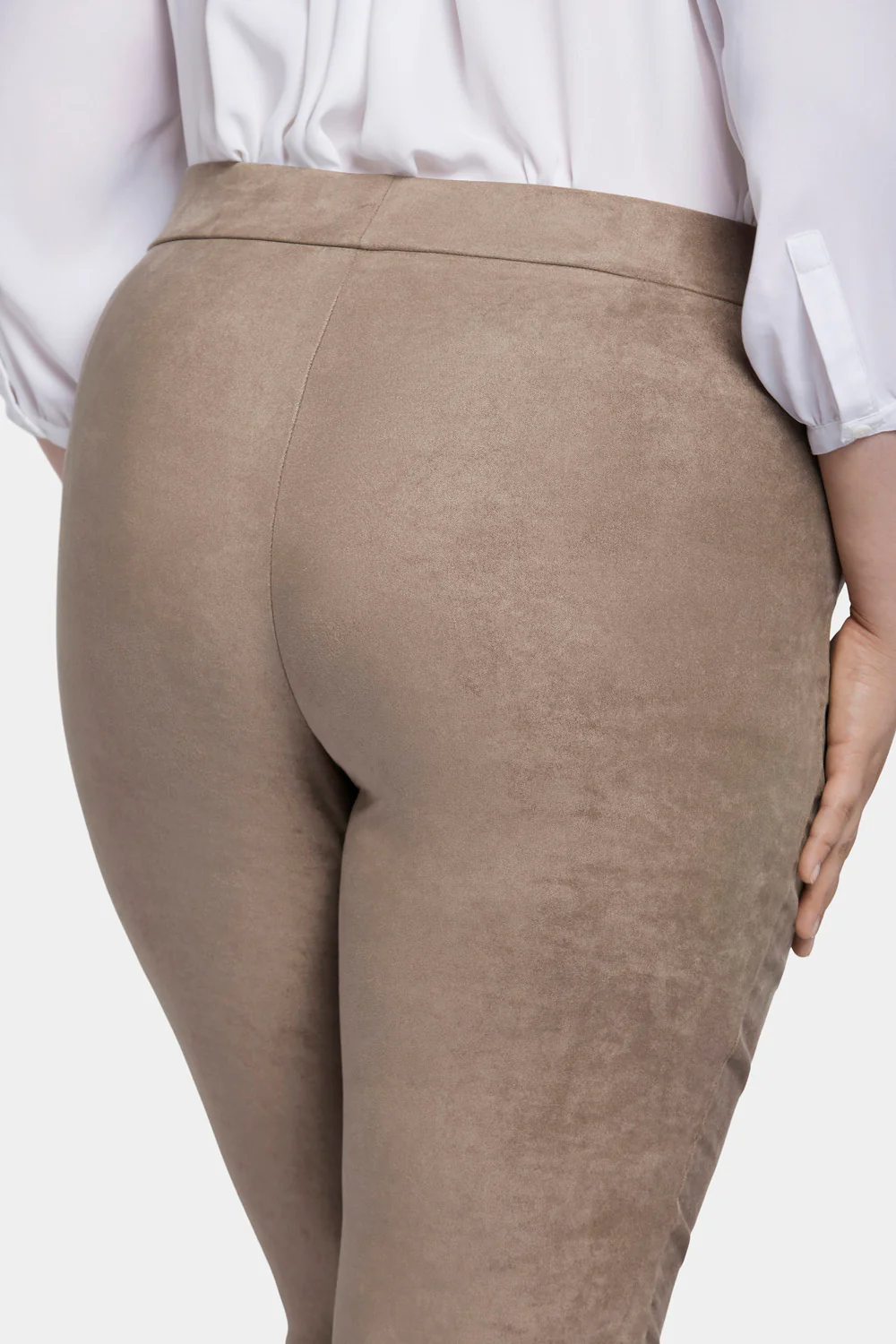Basic Legging Pants In Plus Size - Saddlewood - Image 6