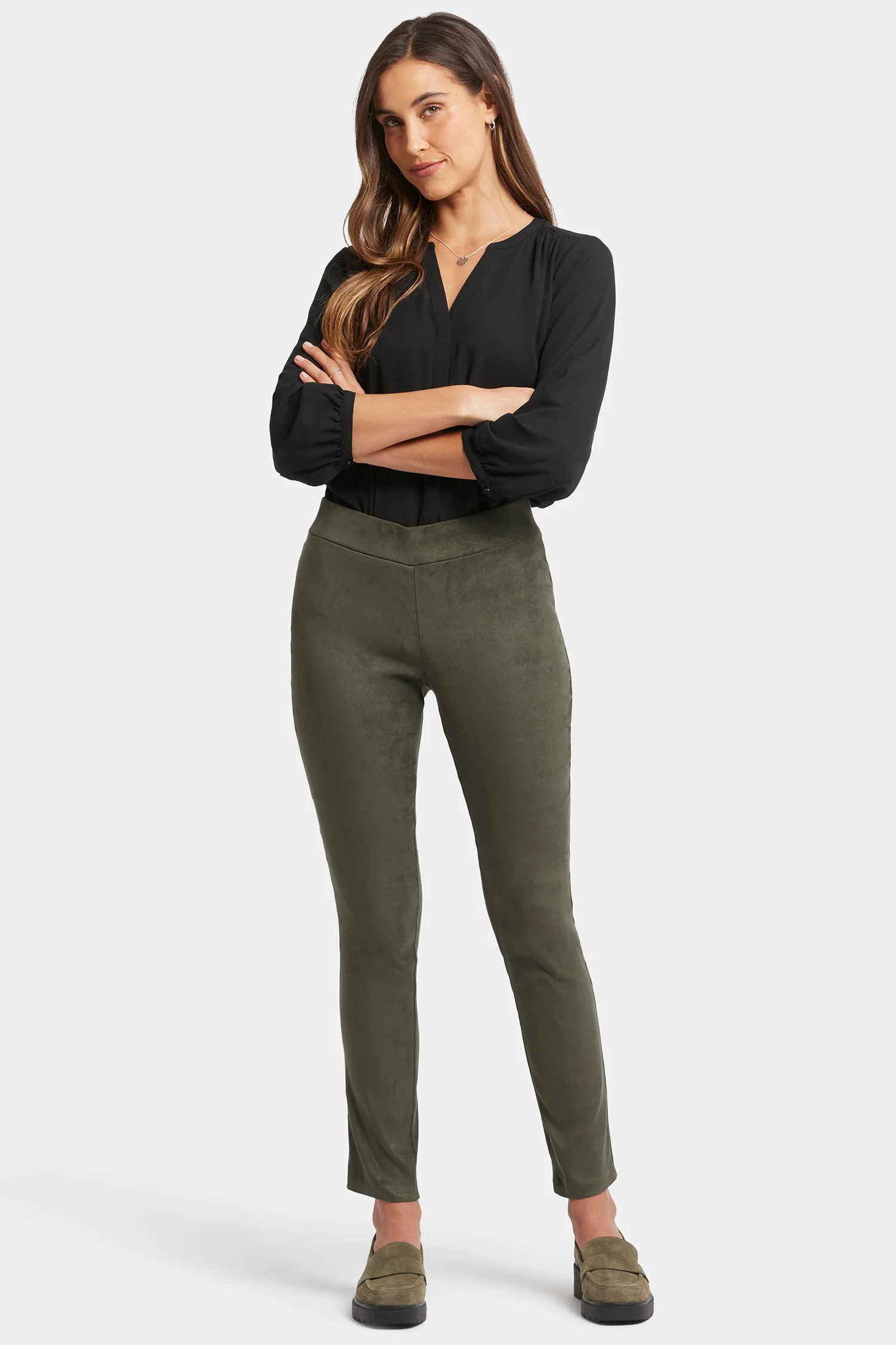 Basic Legging Pants - Vine Leaf - Image 4