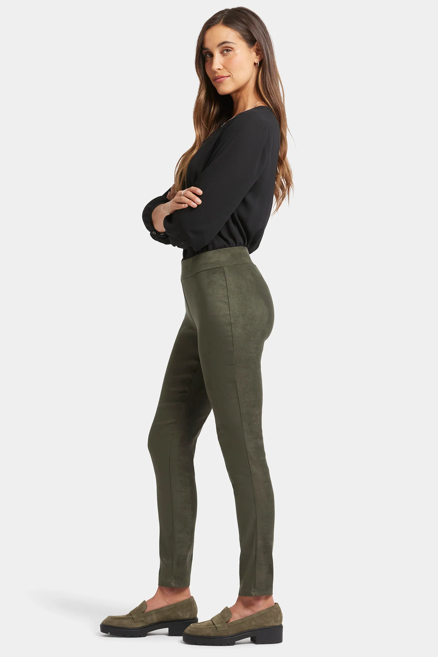 Basic Legging Pants - Vine Leaf - Image 5