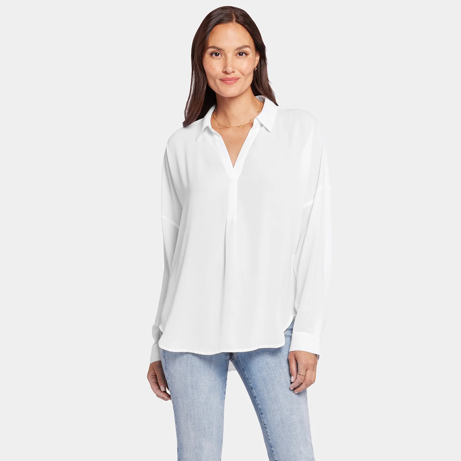 Becky Blouse - Optic White - Image 7