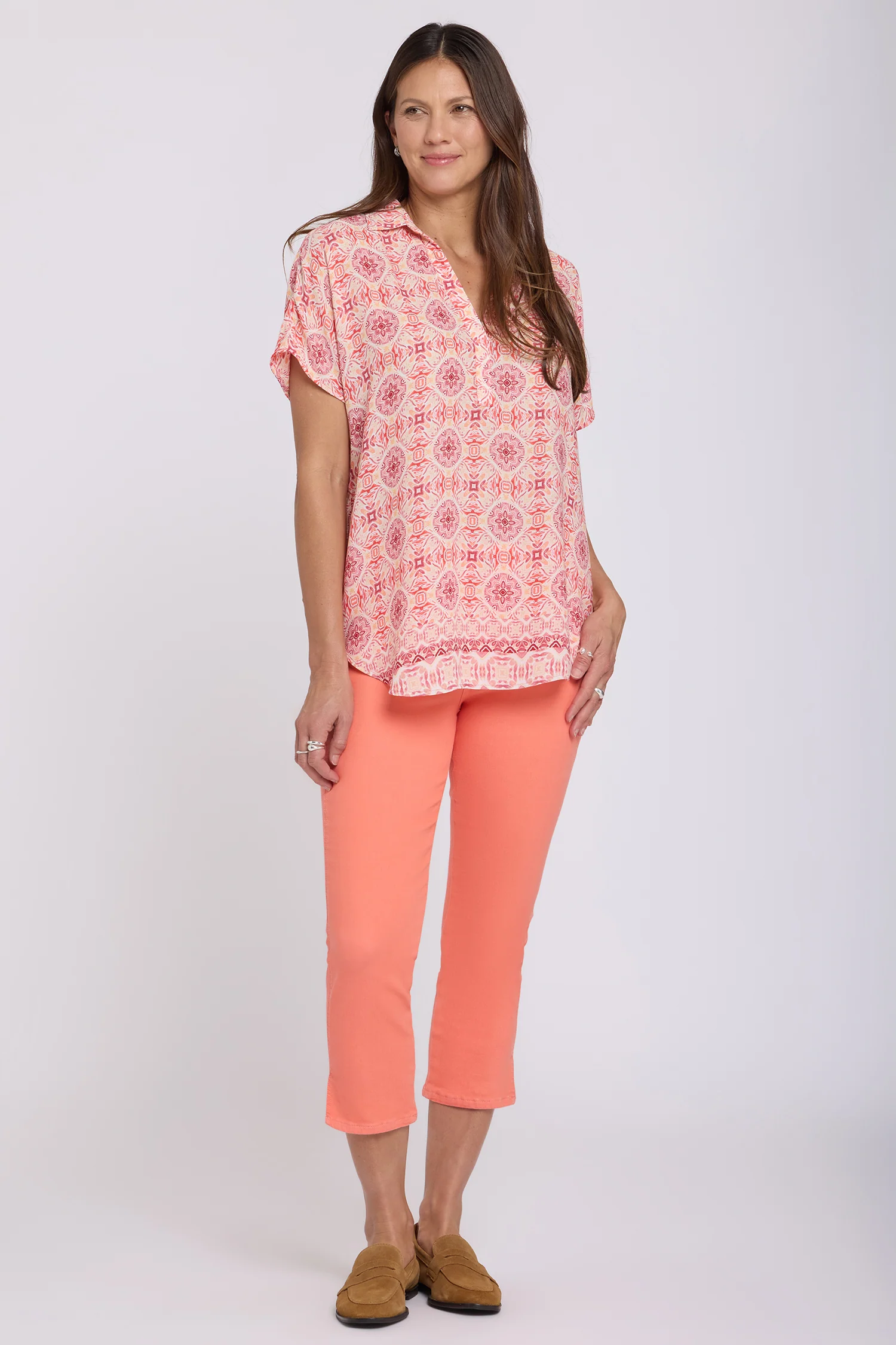 Becky Short Sleeved Blouse - The Paloma - Image 4