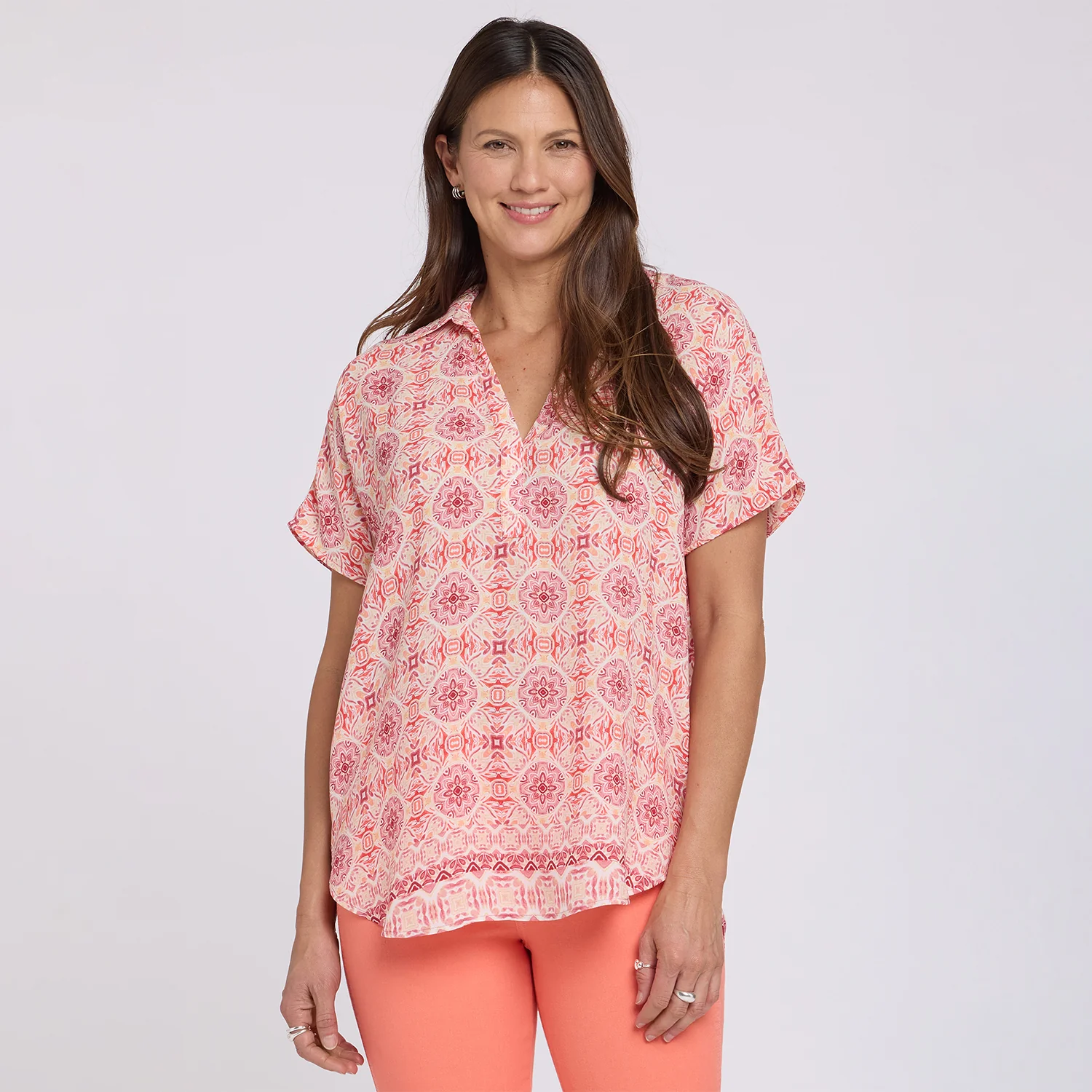 Becky Short Sleeved Blouse - The Paloma - Image 6
