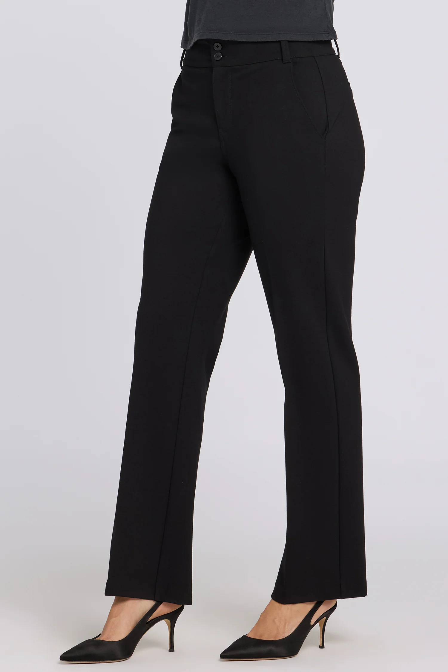 Bella Trouser Pants - Black - Image 4