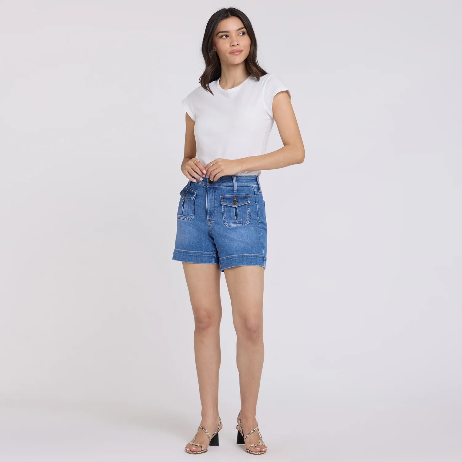 Berkyn Relaxed Denim Shorts - Blue Paradise - Image 6