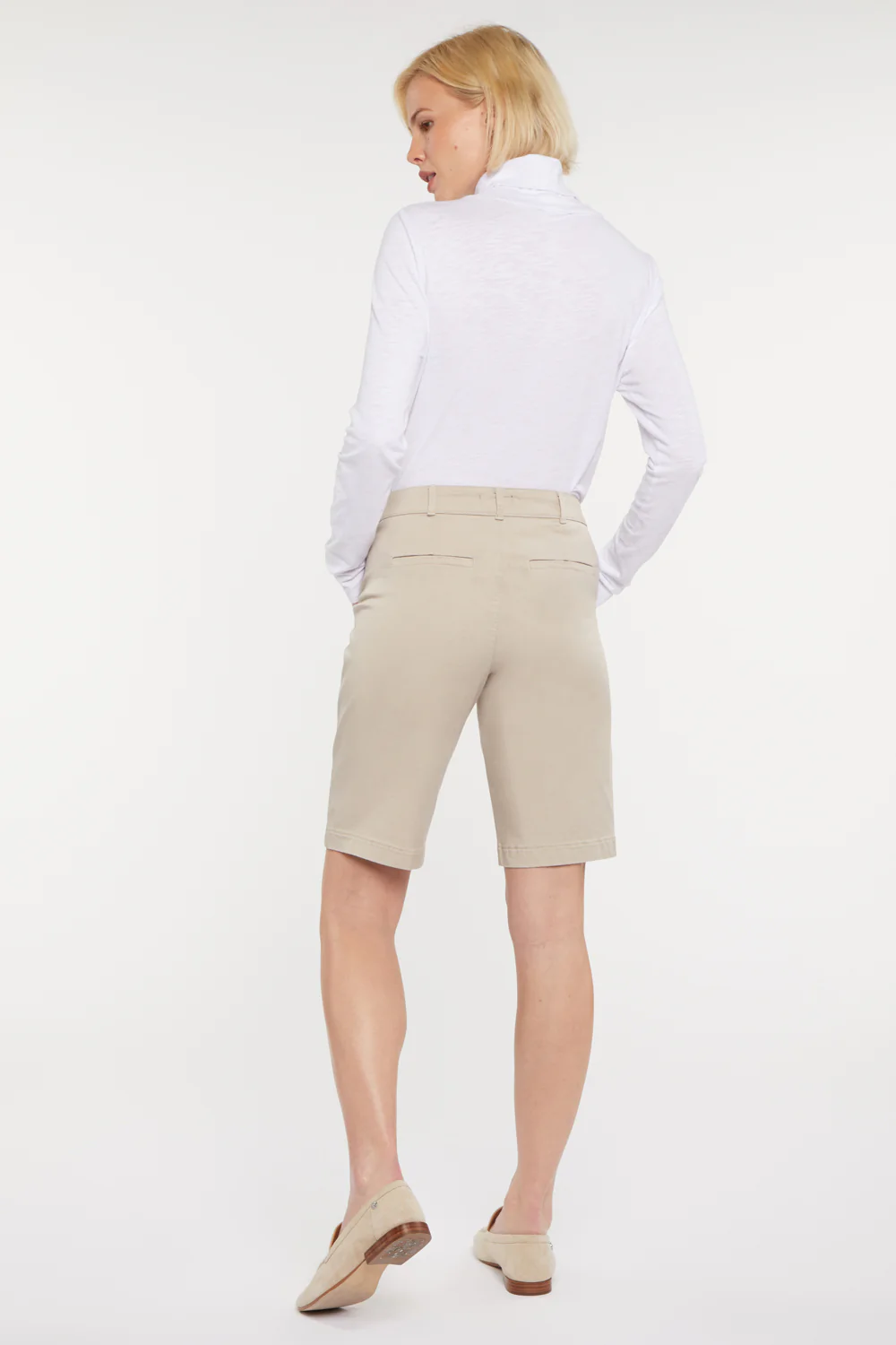Bermuda Shorts In Petite - Feather - Image 6