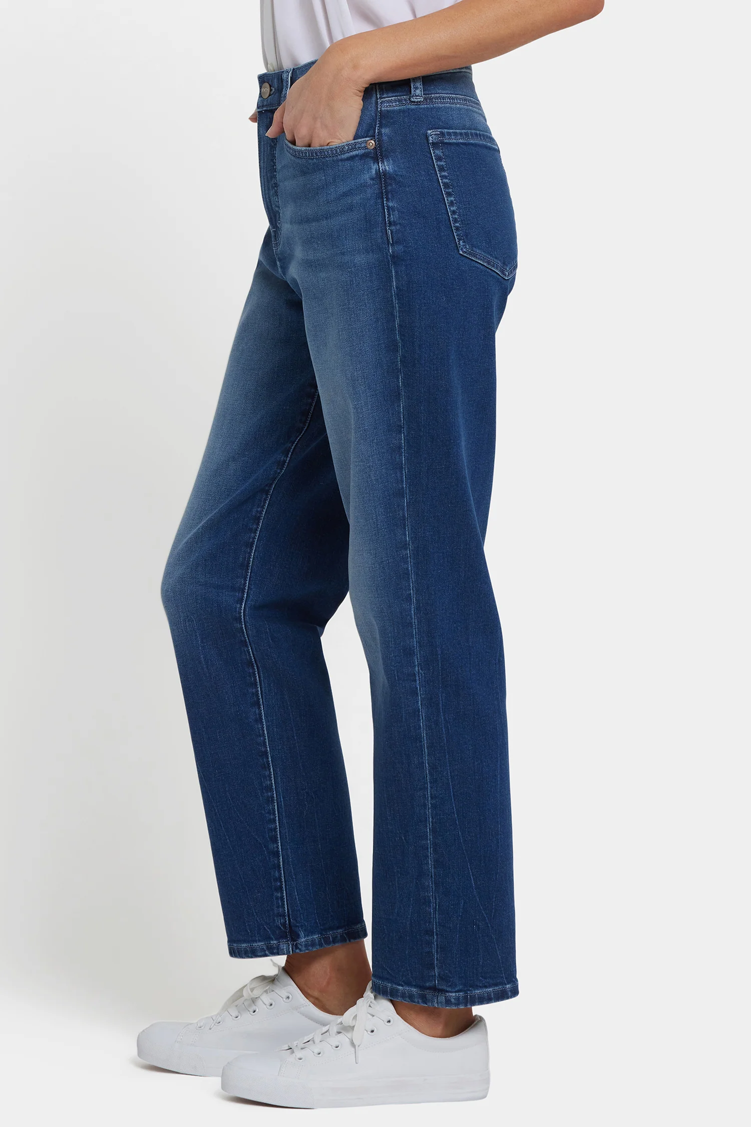 Boyfriend Jeans - Cool Marine - Image 2