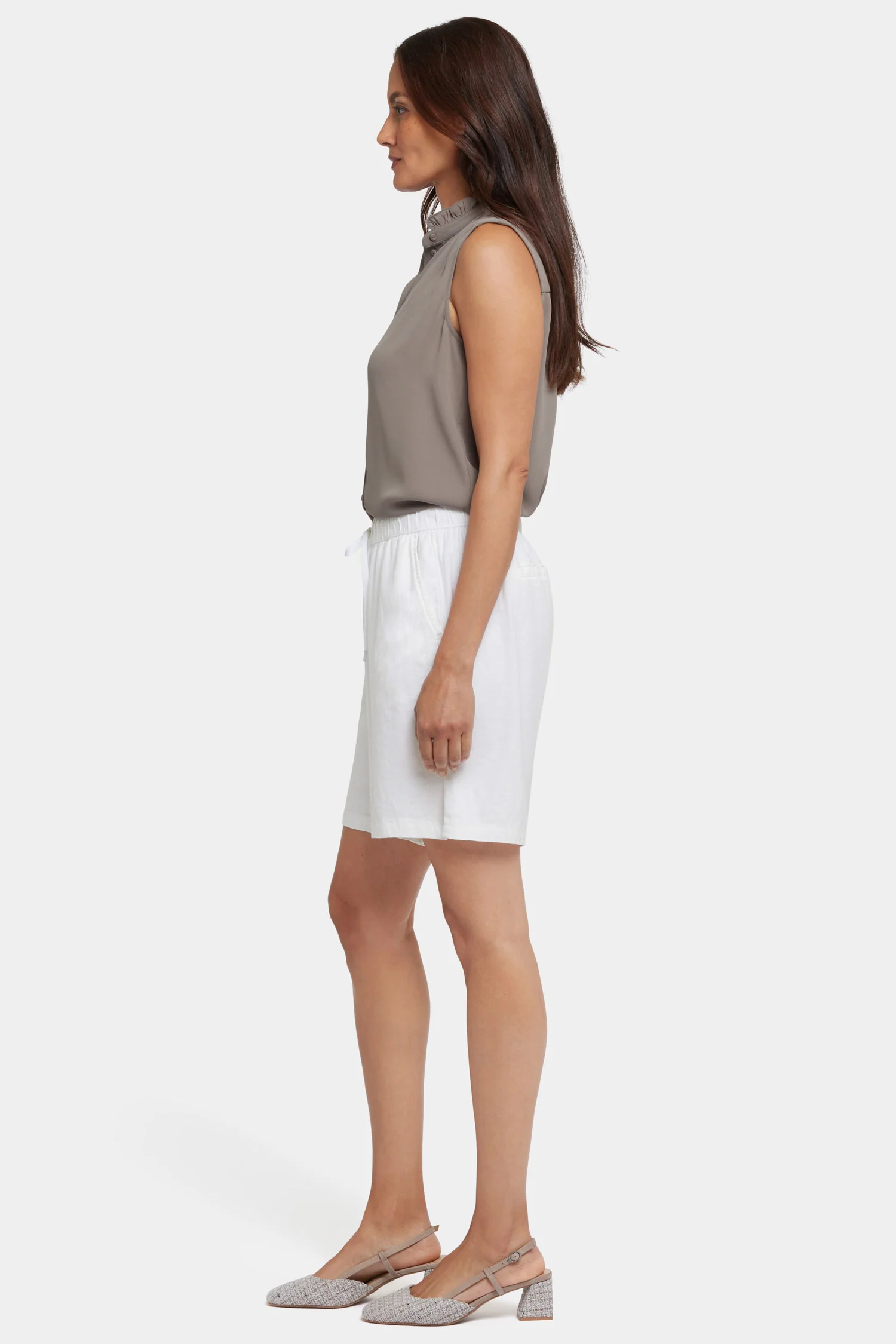 Breezy Bermuda Shorts - White - Image 6