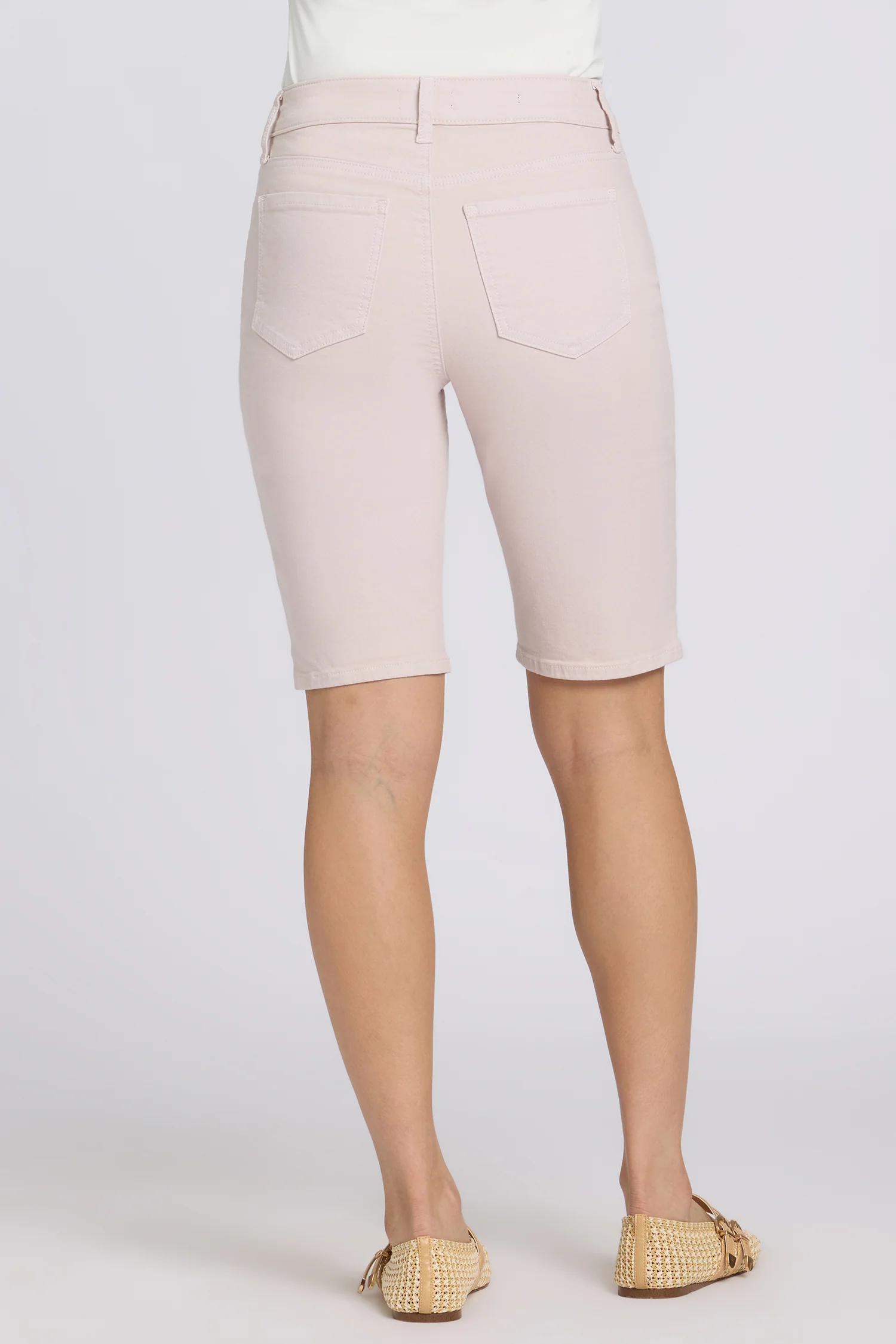 Briella 11 Inch Denim Shorts - Rock Flower - Image 3