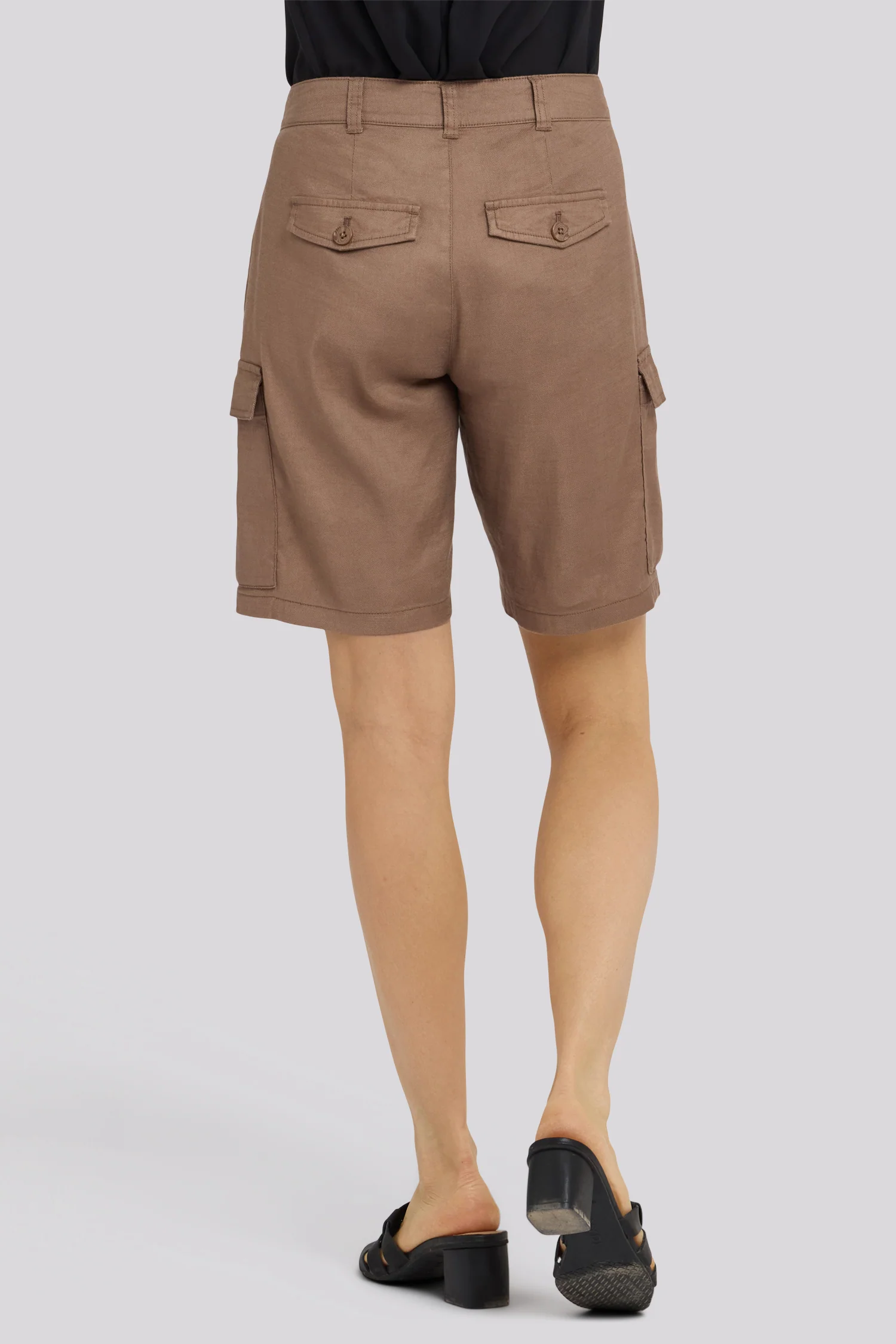 Cargo Bermuda Shorts - Toasted Coconut - Image 3