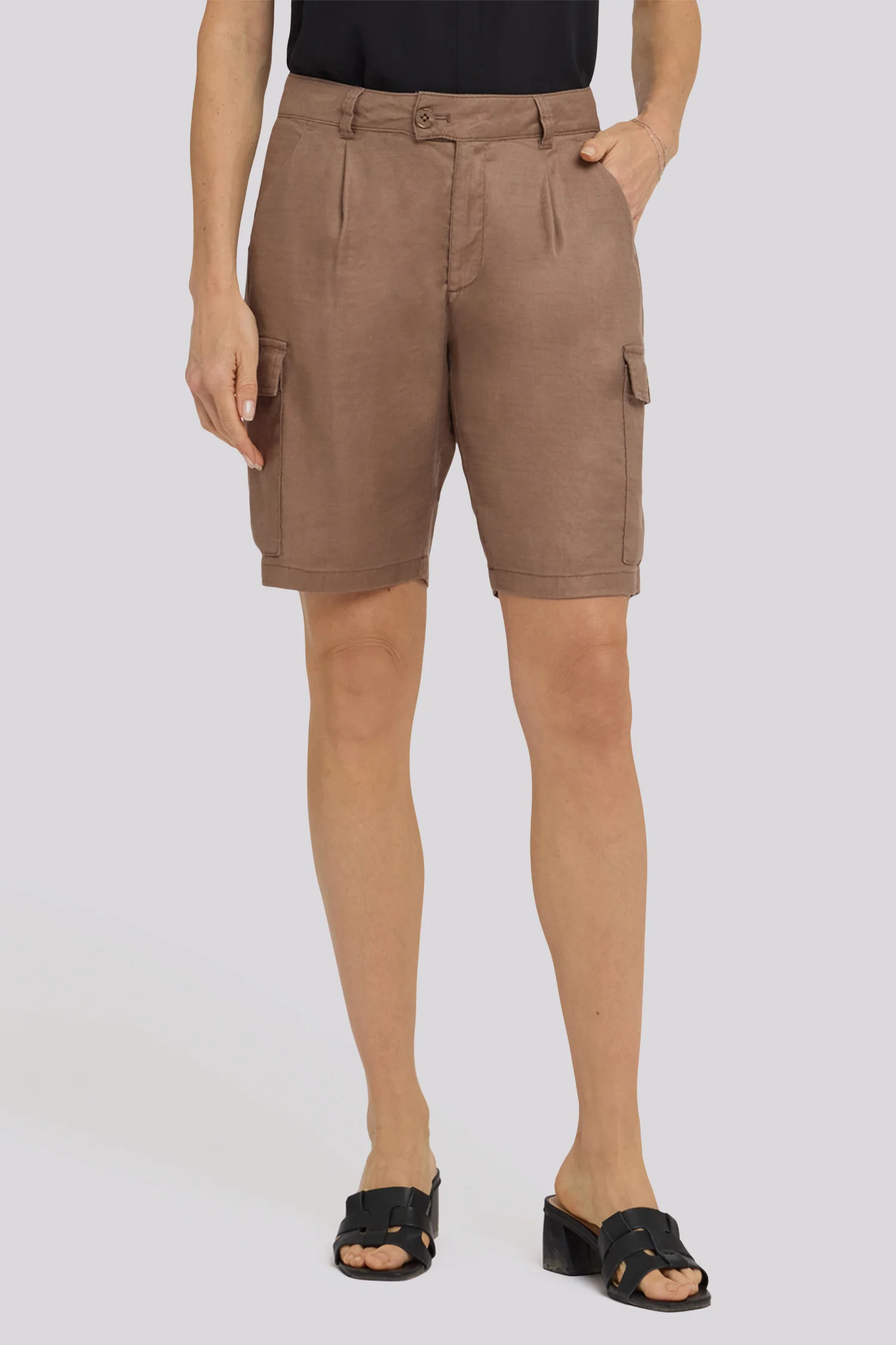 Cargo Bermuda Shorts - Toasted Coconut - Image 5