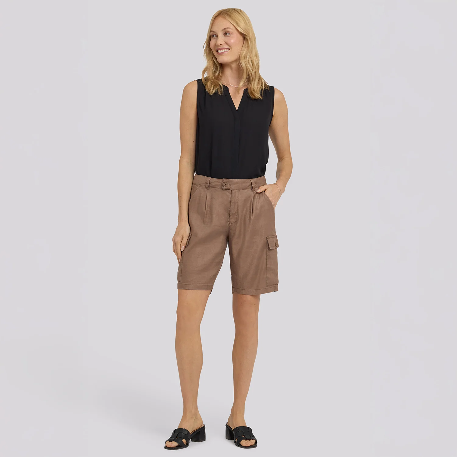 Cargo Bermuda Shorts - Toasted Coconut - Image 6