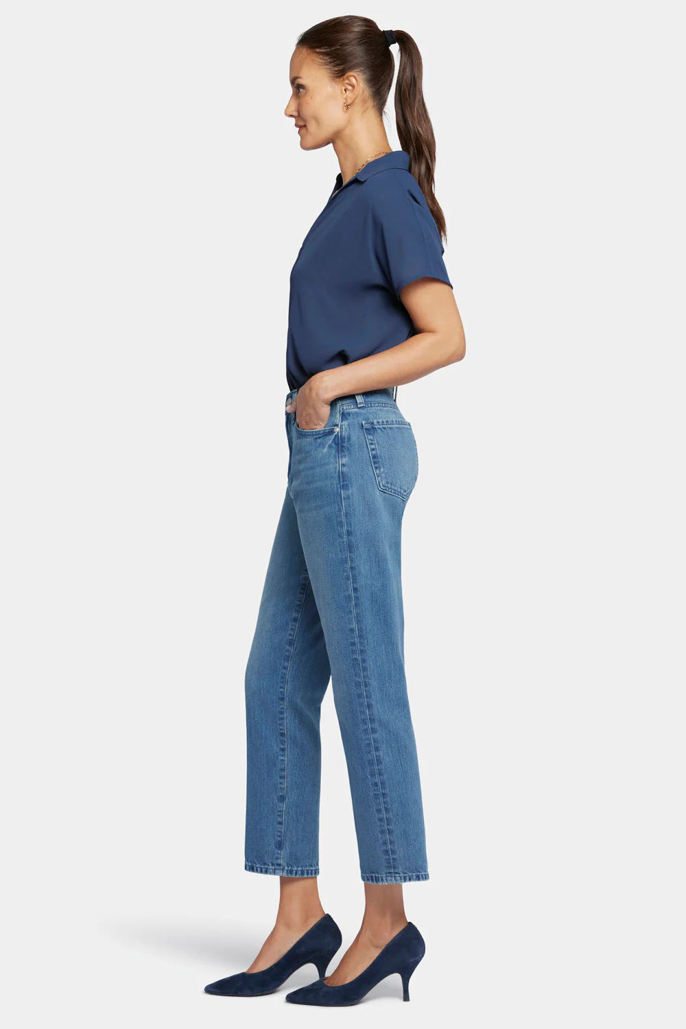 Charlotte Relaxed Jeans - Blue Island - Image 5