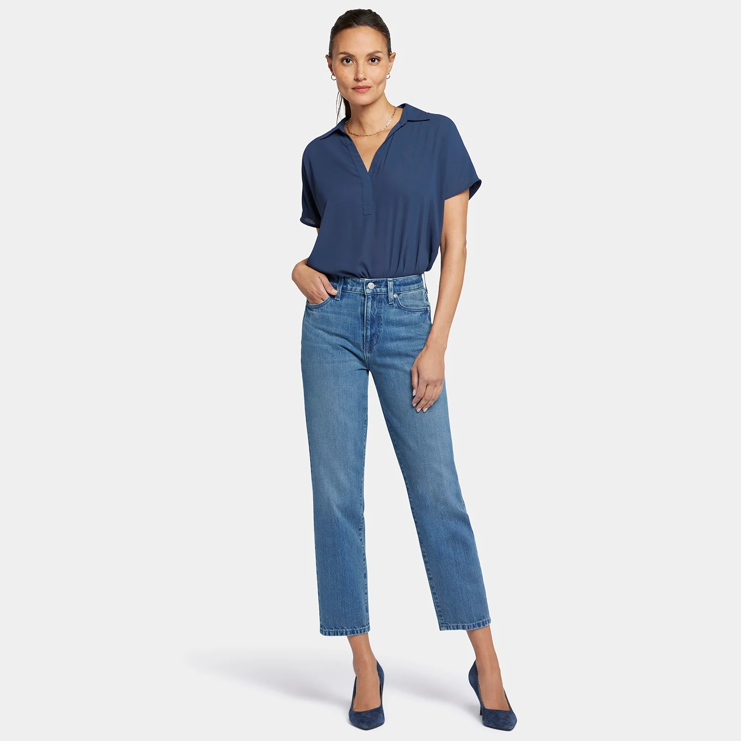 Charlotte Relaxed Jeans - Blue Island - Image 7