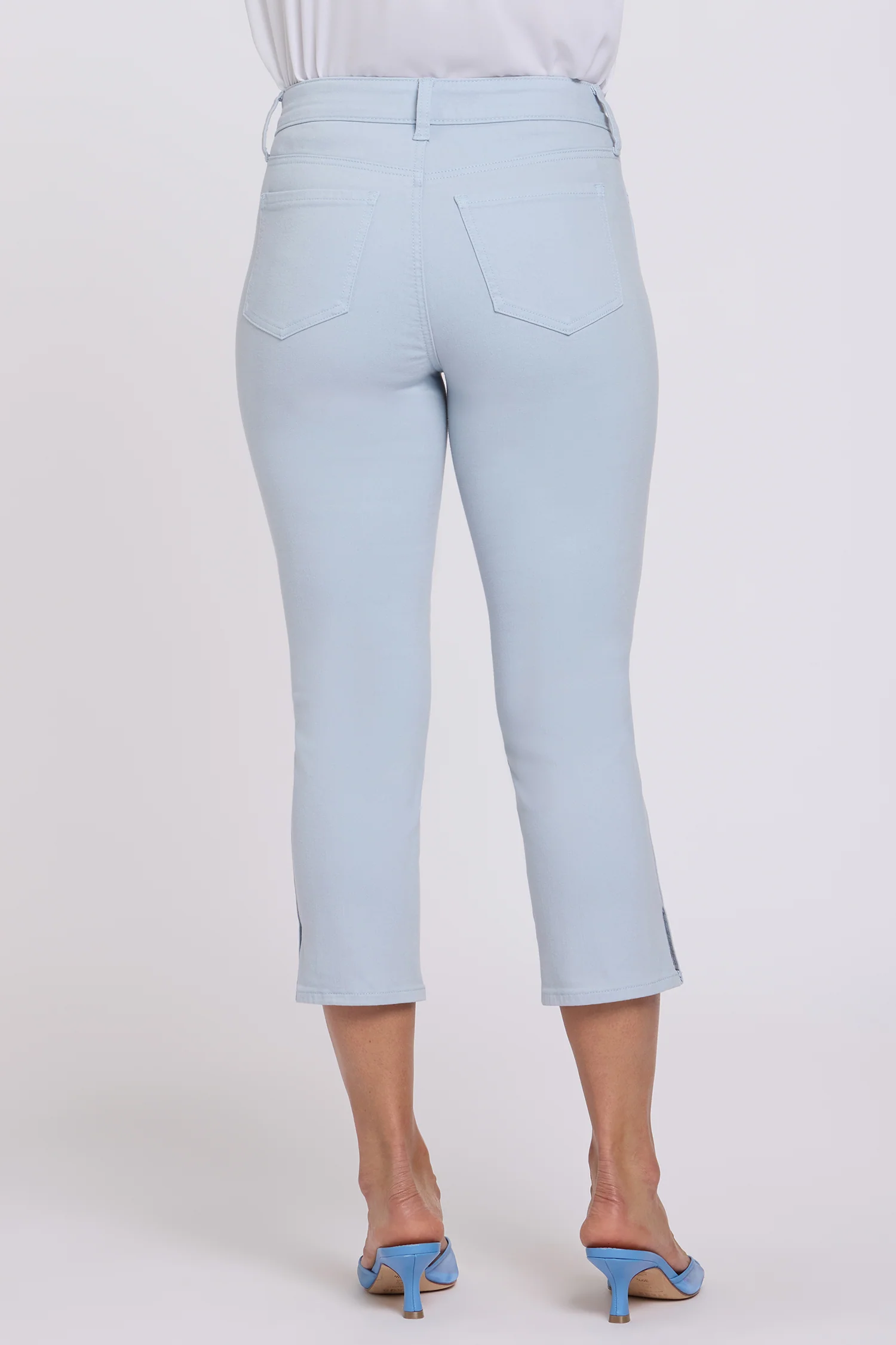 Chloe Capri Jeans - Blue Clover - Image 3