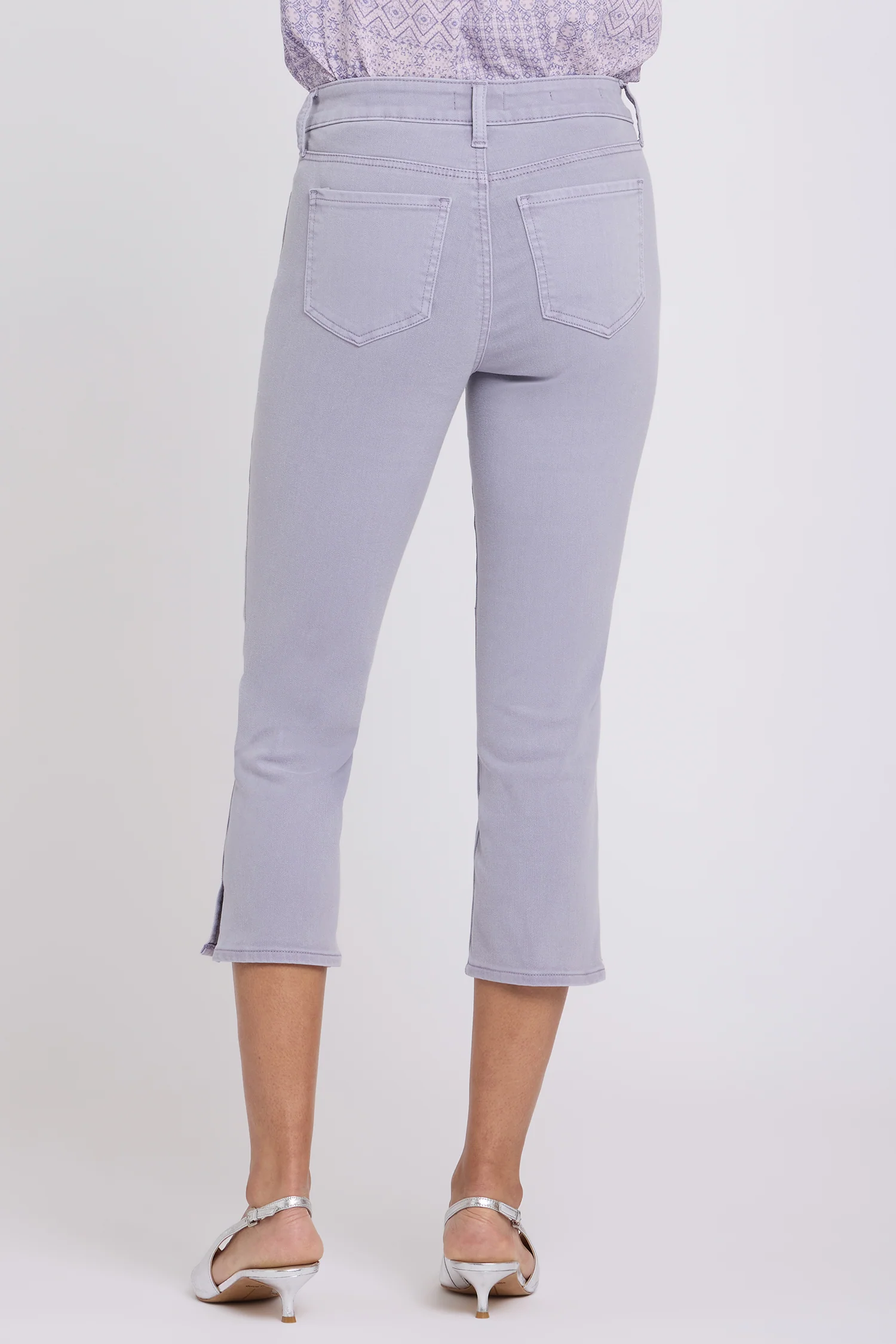 Chloe Capri Jeans - Vintage Lavender - Image 3