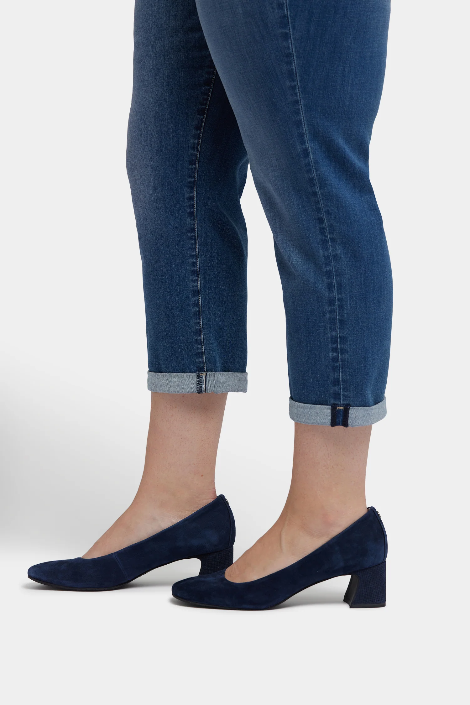 Chloe Skinny Capri Jeans In Plus Size - Costa Brava - Image 5
