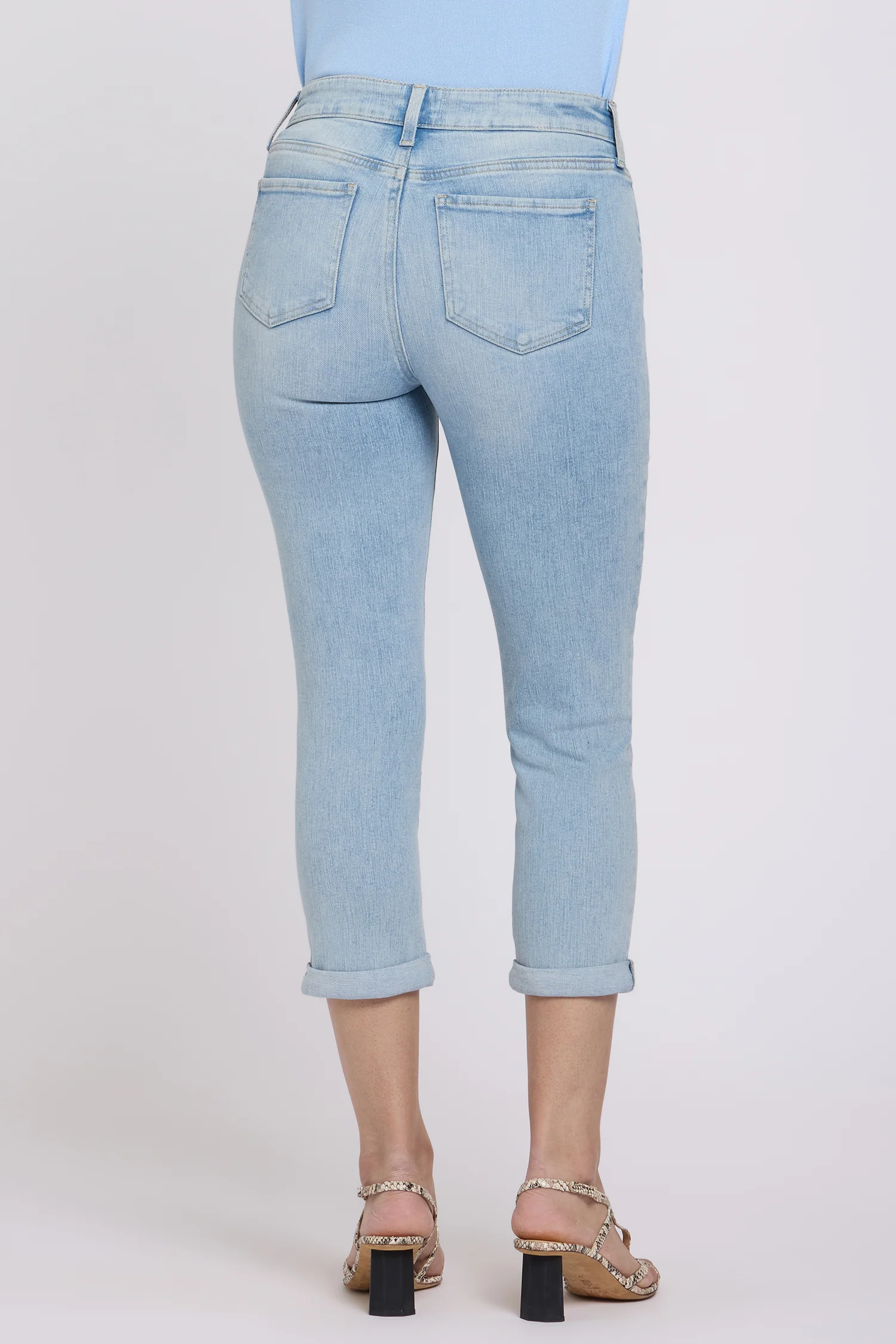 Chloe Skinny Capri Jeans - Keys View - Image 3