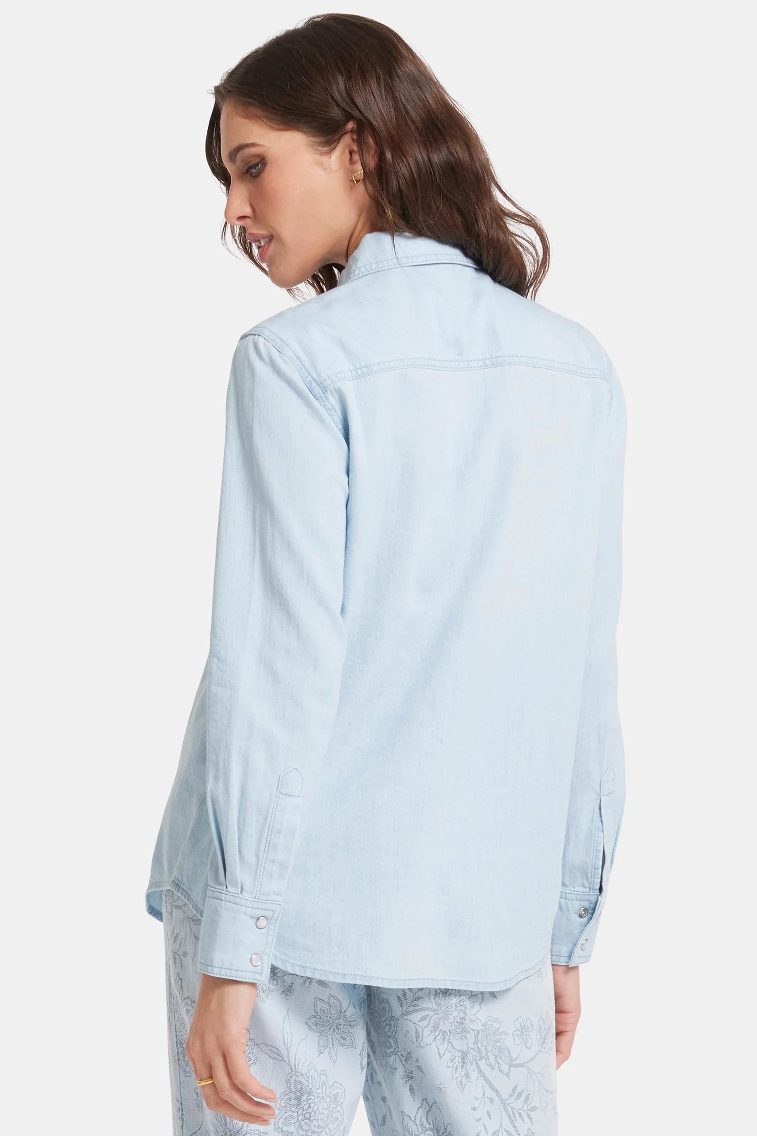 Classic Denim Shirt - Icy Lagoon - Image 7