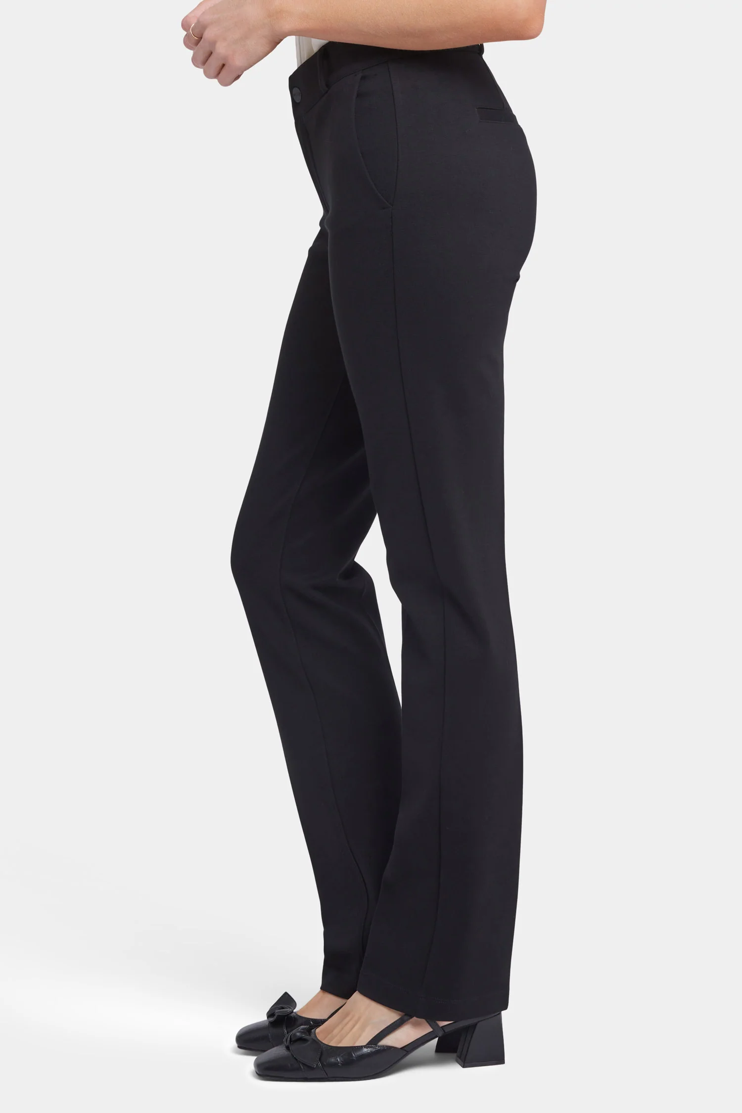 Classic Trouser Pants - Black - Image 3