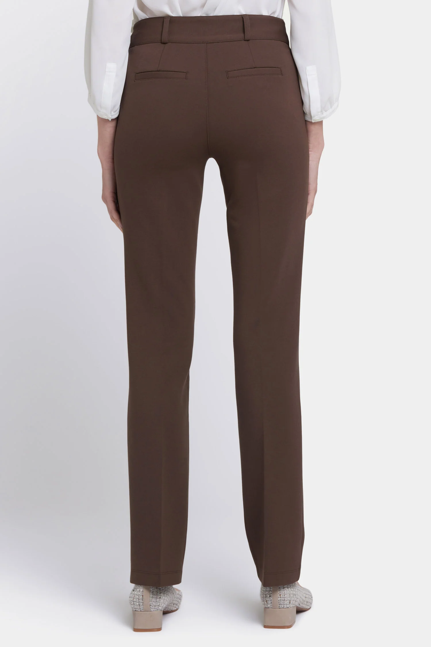 Classic Trouser Pants - Coffee Bean - Image 3