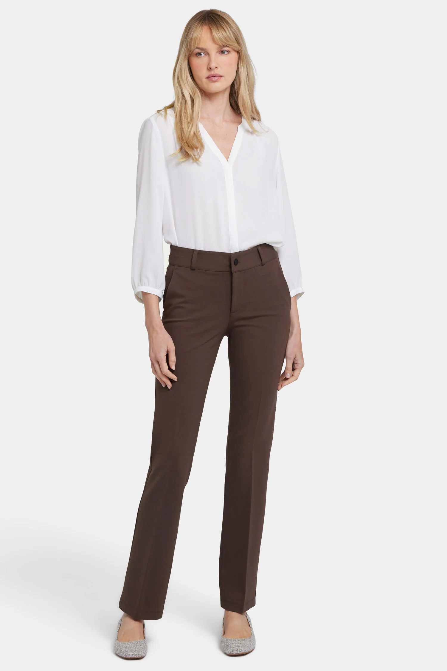 Classic Trouser Pants - Coffee Bean - Image 5