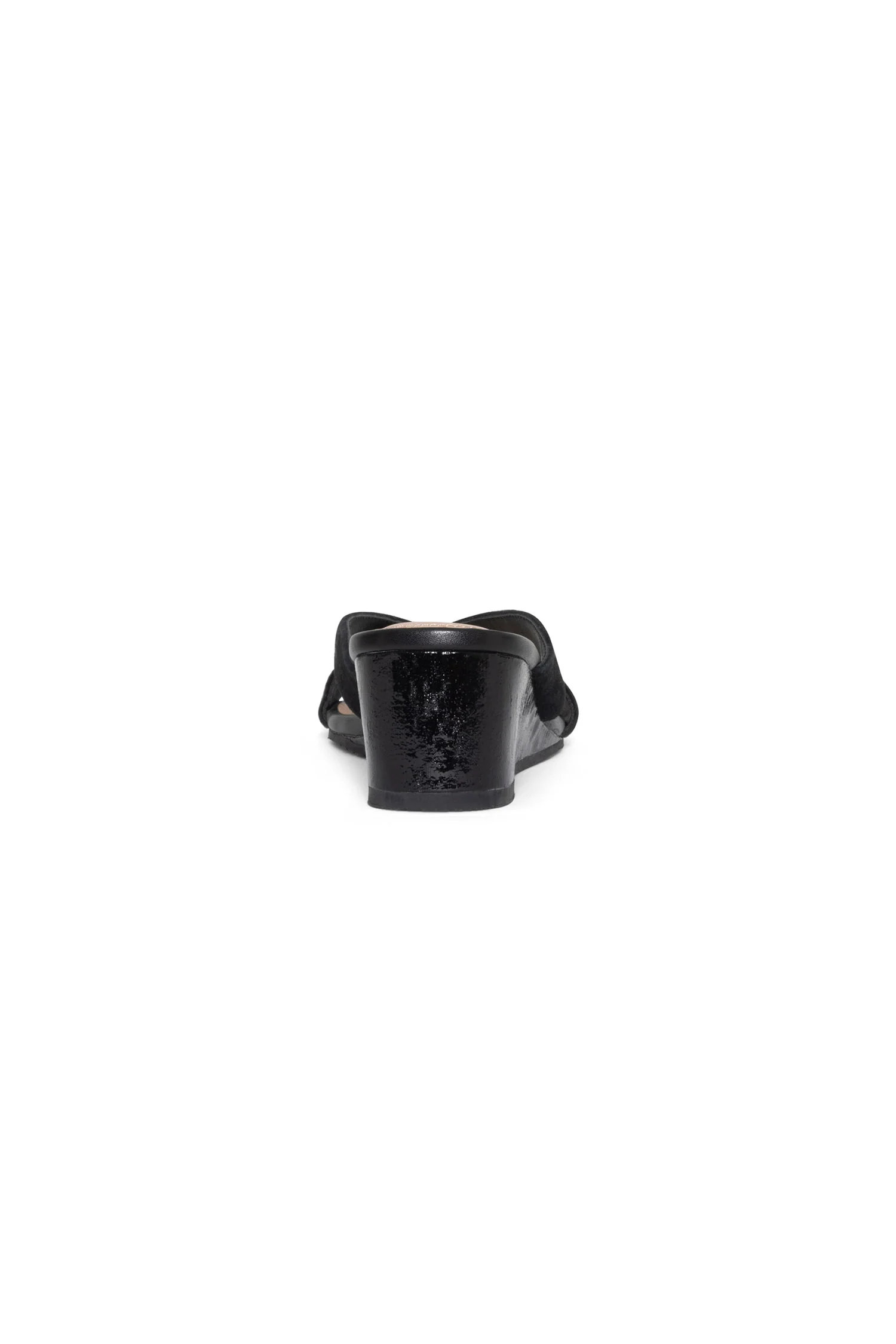 Contessa Wedge Sandals - Black - Image 3